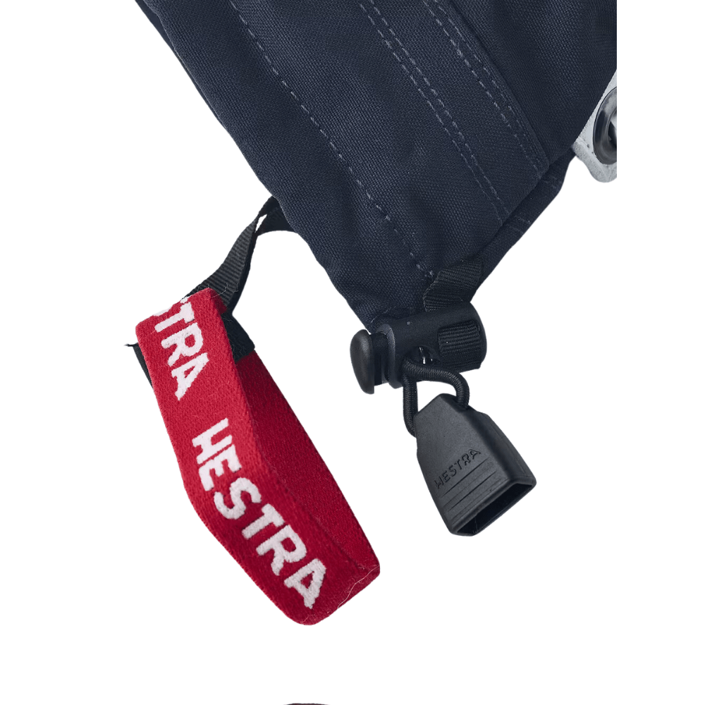 Hestra Army Leather Heli Ski Jr 3 Finger 'Trigger' Mitts - Mountain Kids Outfitters