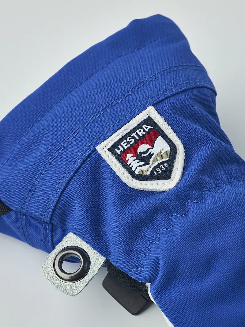Hestra Army Leather Heli Ski Jr 3 Finger 'Trigger' Mitts - Mountain Kids Outfitters