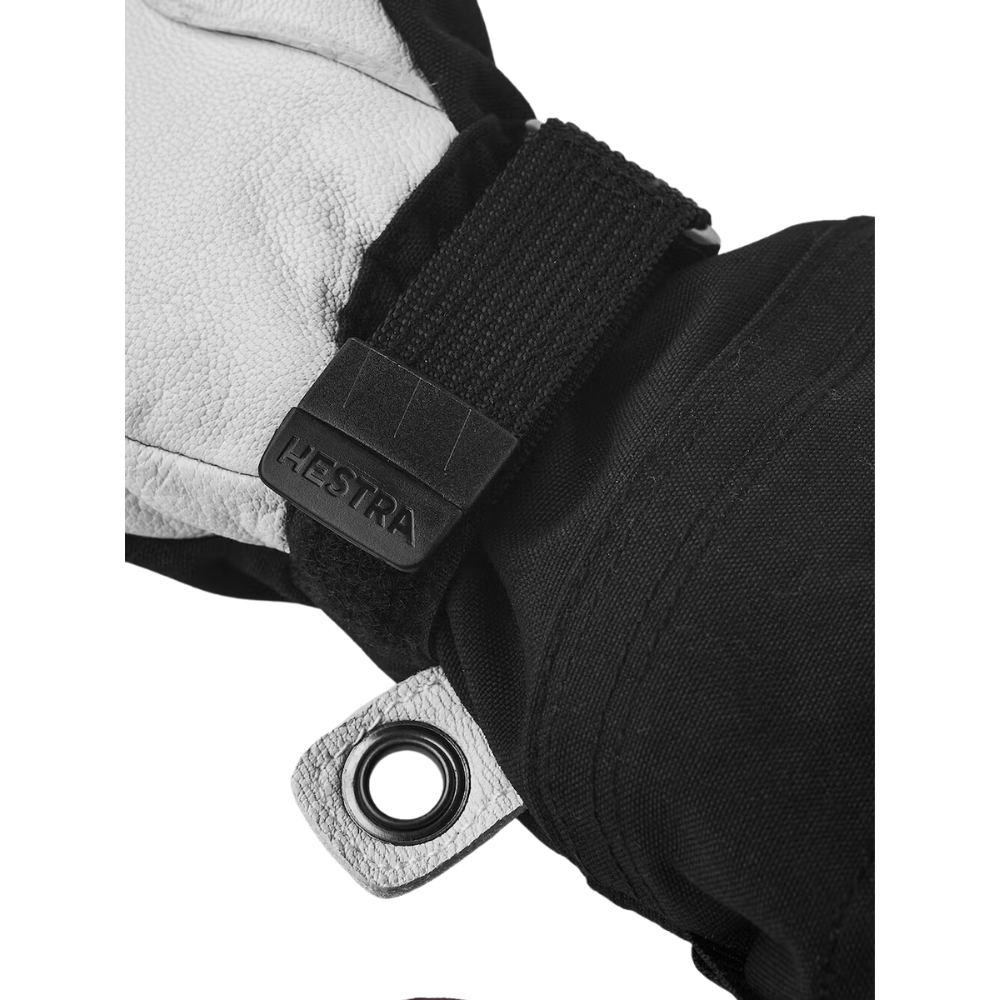 Hestra Army Leather Heli Ski Jr 3 Finger 'Trigger' Mitts - Mountain Kids Outfitters