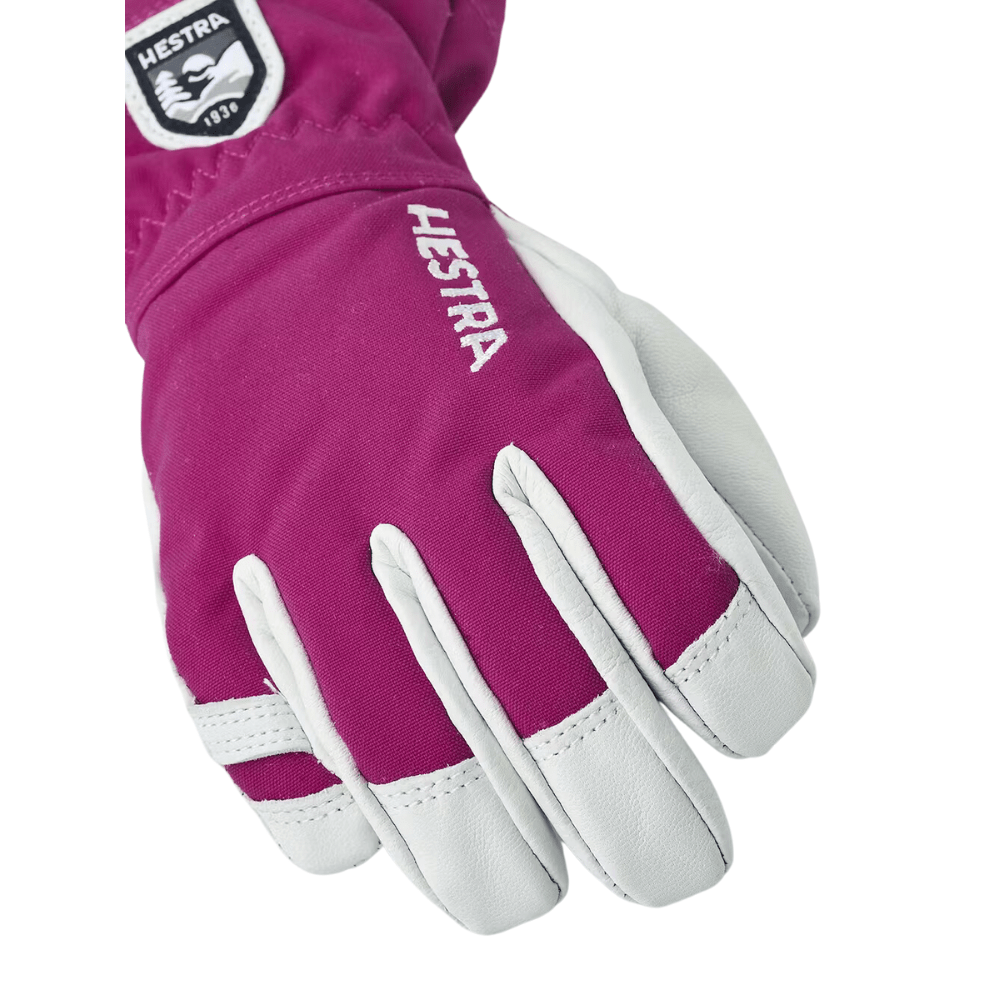 Hestra Army Leather Heli Ski Jr Gloves - Mountain Kids Outfitters