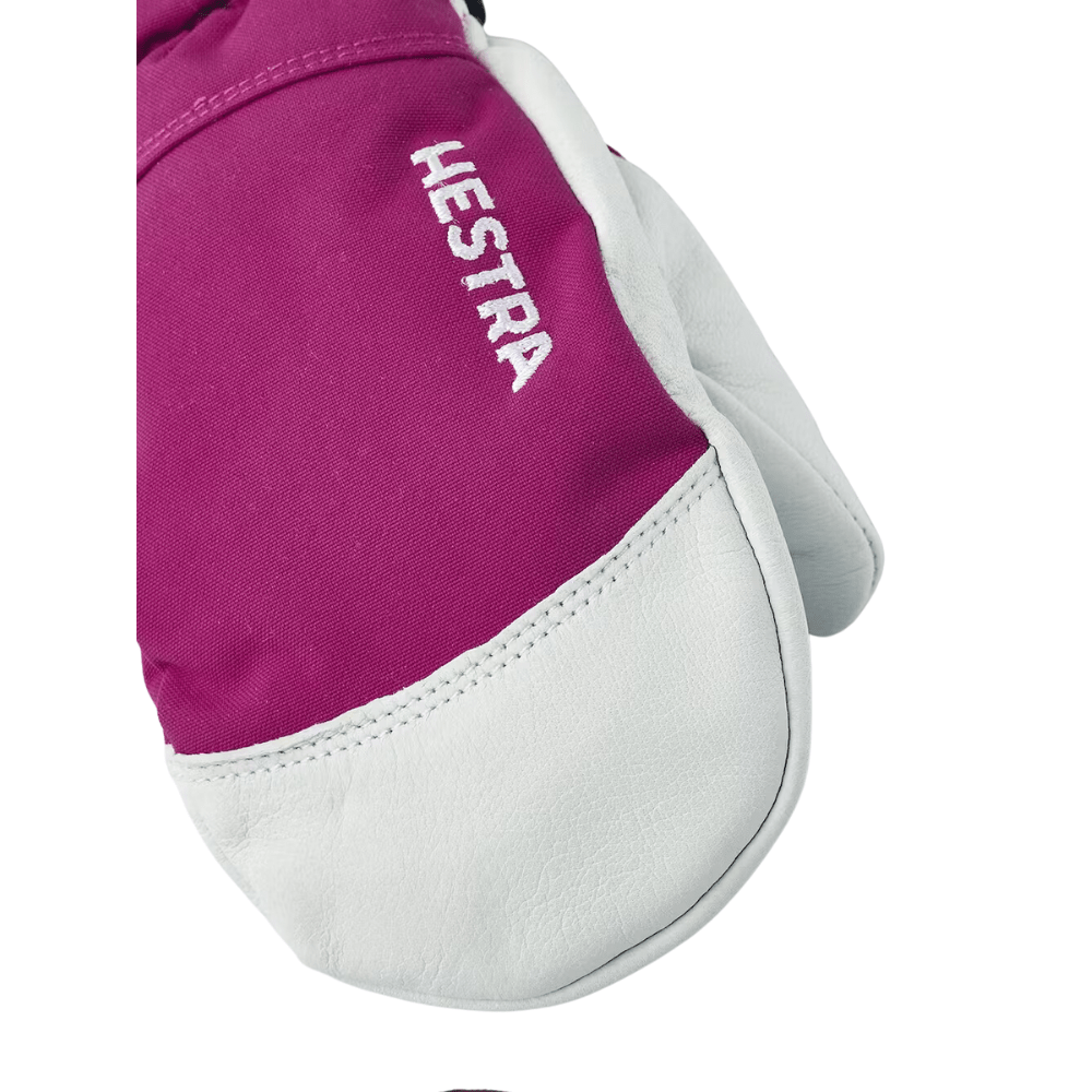 Hestra Army Leather Heli Ski Jr Mitts - Mountain Kids Outfitters