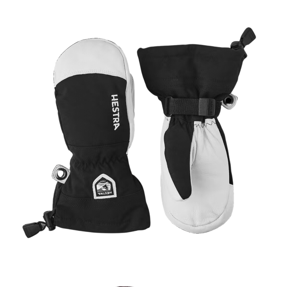 Hestra Army Leather Heli Ski Jr Mitts - Mountain Kids Outfitters