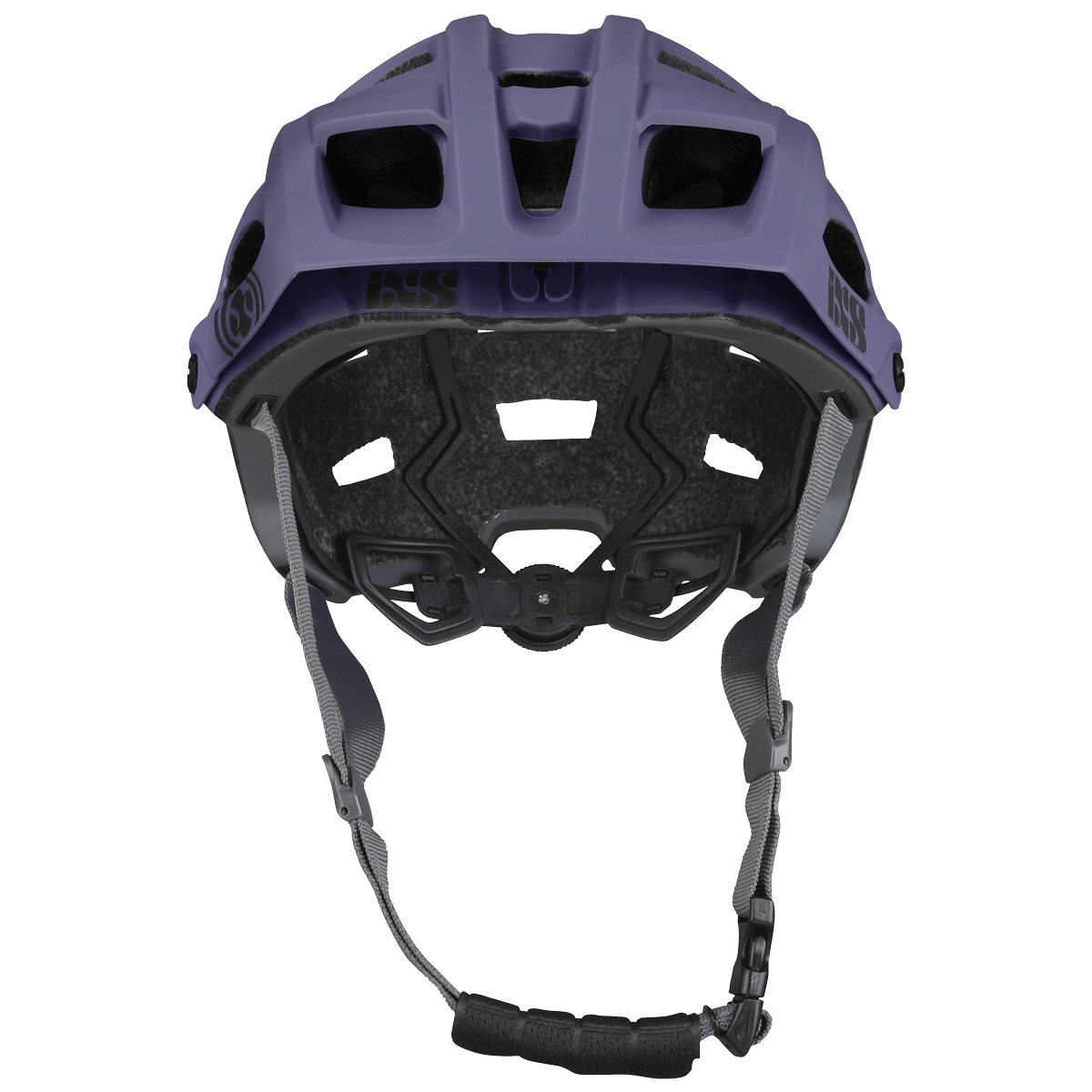 IXS Trail RS Evo Mountain Bike Helmet - Mountain Kids Outfitters: Raisin, Back View