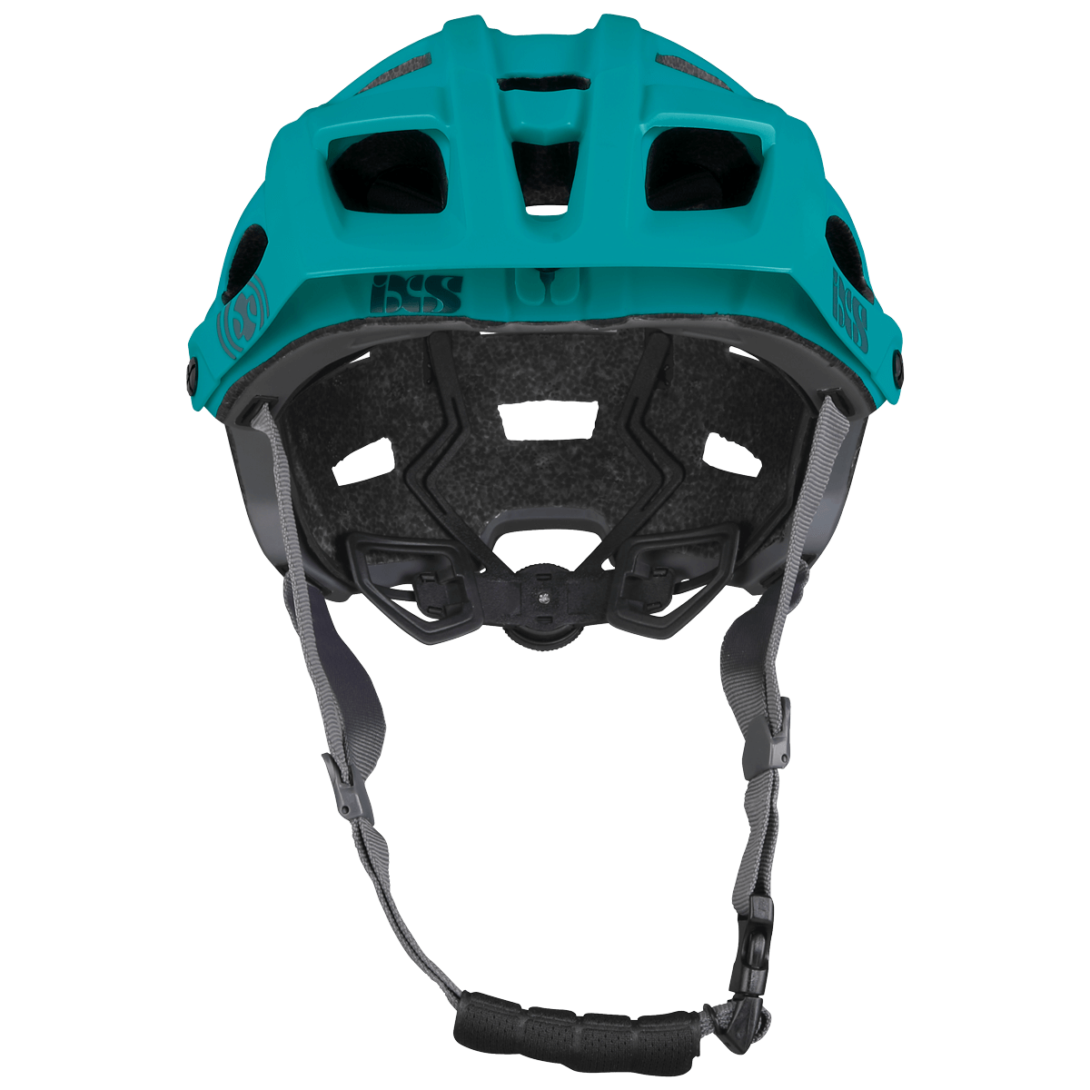 IXS Trail RS Evo Mountain Bike Helmet - Mountain Kids Outfitters: Lagoon, Back View