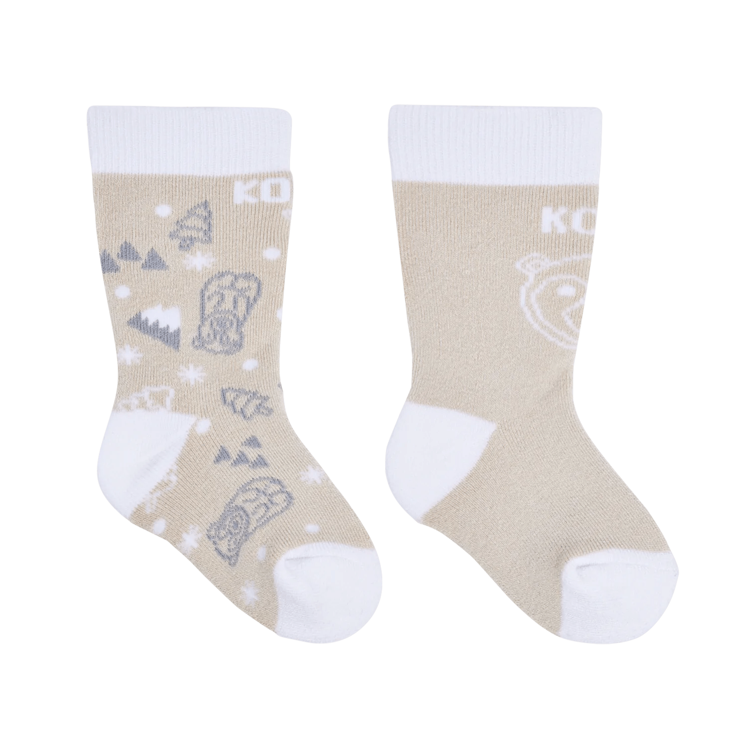 Kombi Adorable Twin Pack Infant Sock - Mountain Kids Outfitters
