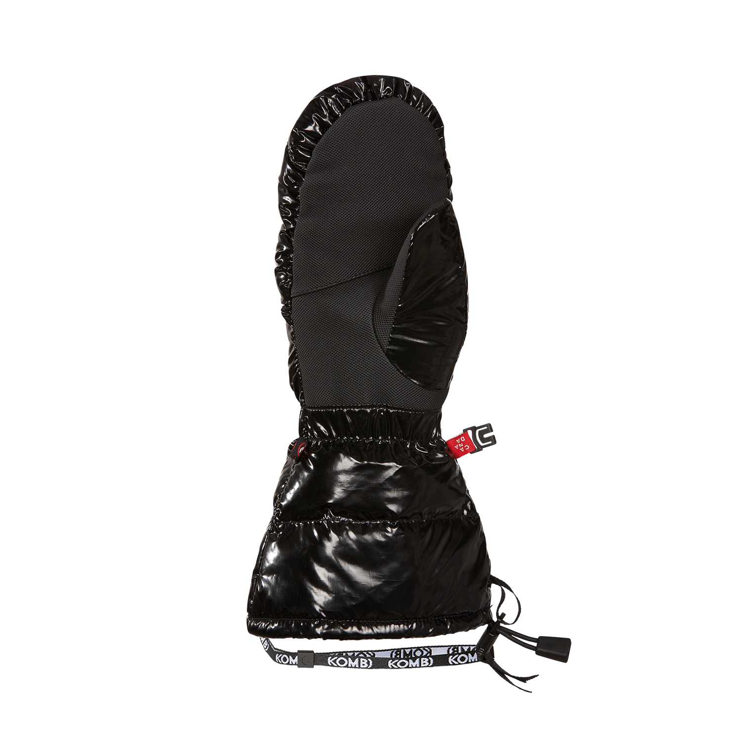 Palm View - Black Kombi Puffy Ethical Goose Down Junior Mitten