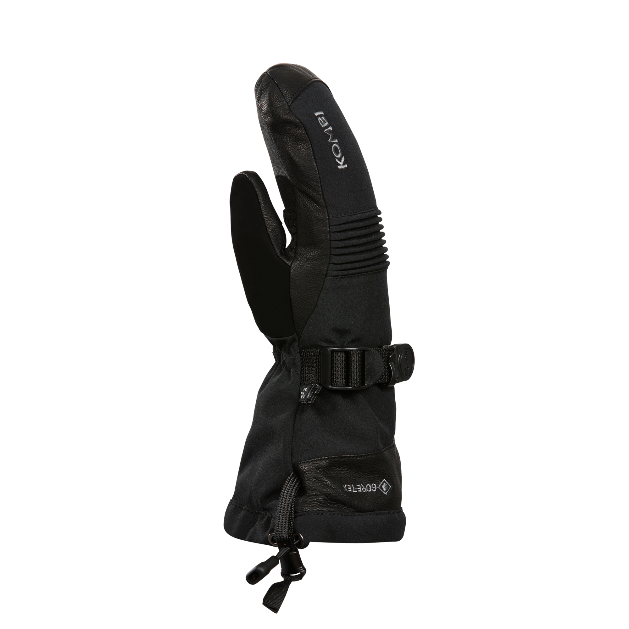 Side View - Black Kombi Rocket GORE-TEX Junior Mitten