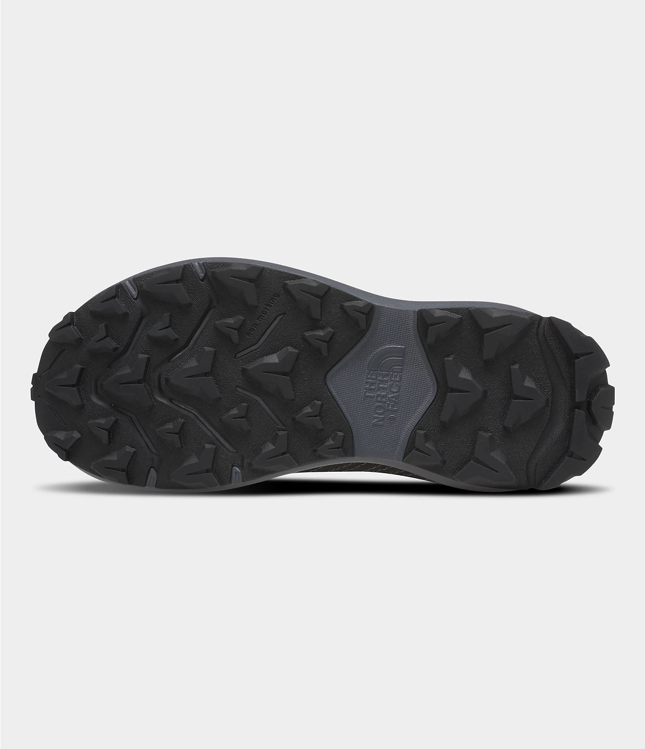 North Face Youth Fastpack Hiker Mid Waterproof Shoes - Mountain Kids Outfitters: TNF Black Color - White Background sole area