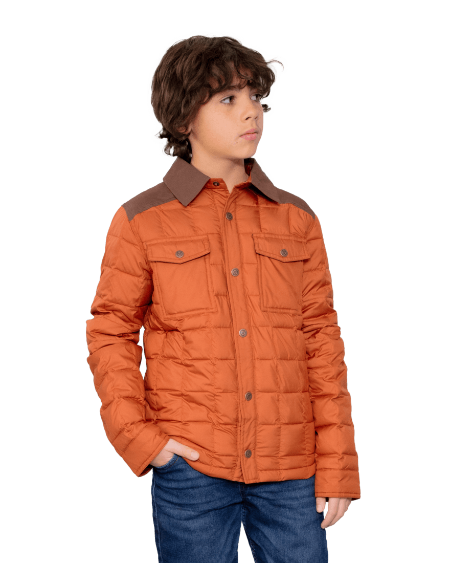 Obermeyer Teen Boys' Wilder Puffy Shirt Jacket - Mountain Kids Outfitters