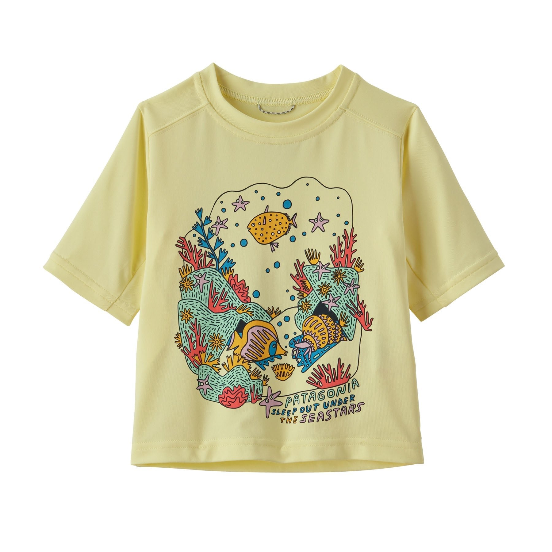 Patagonia Baby "Coral Campout" Silkweight T-Shirt - Mountain Kids Outfitters