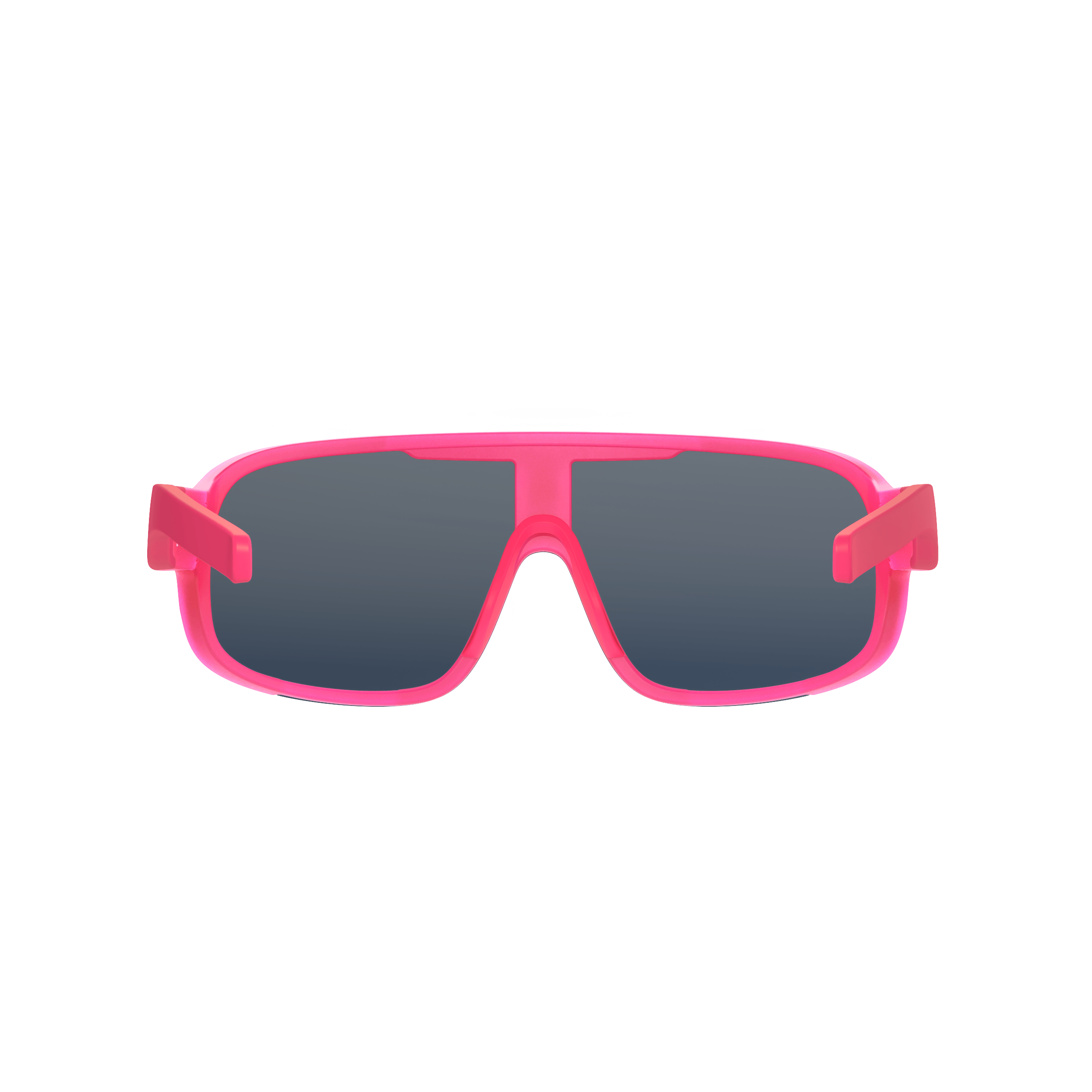 POCito Aspire Bike Sunglasses - Mountain Kids Outfitters: Fluorescent Pink Translucent, Back View