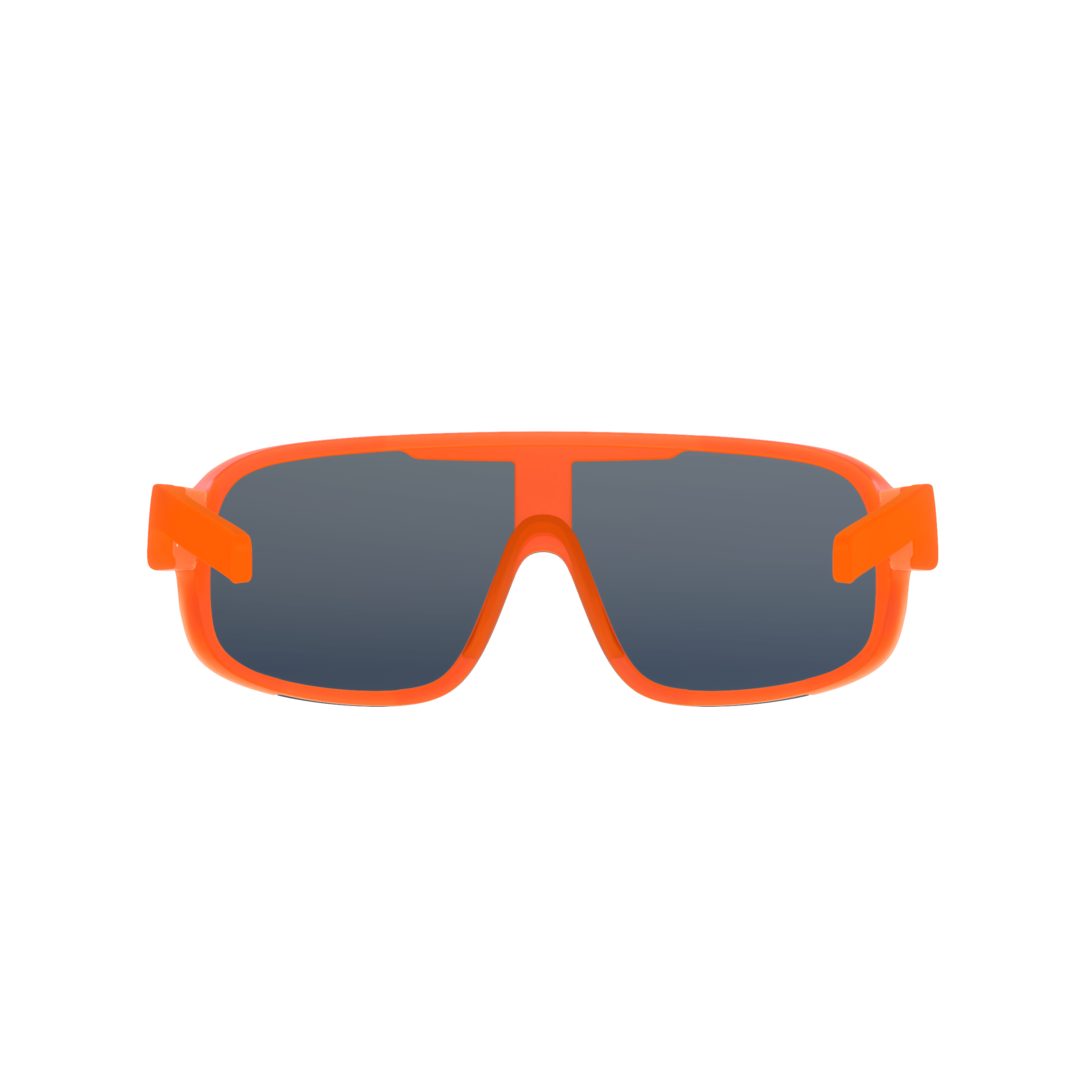 POCito Aspire Bike Sunglasses - Mountain Kids Outfitters: Fluorescent Orange Translucent, Back View