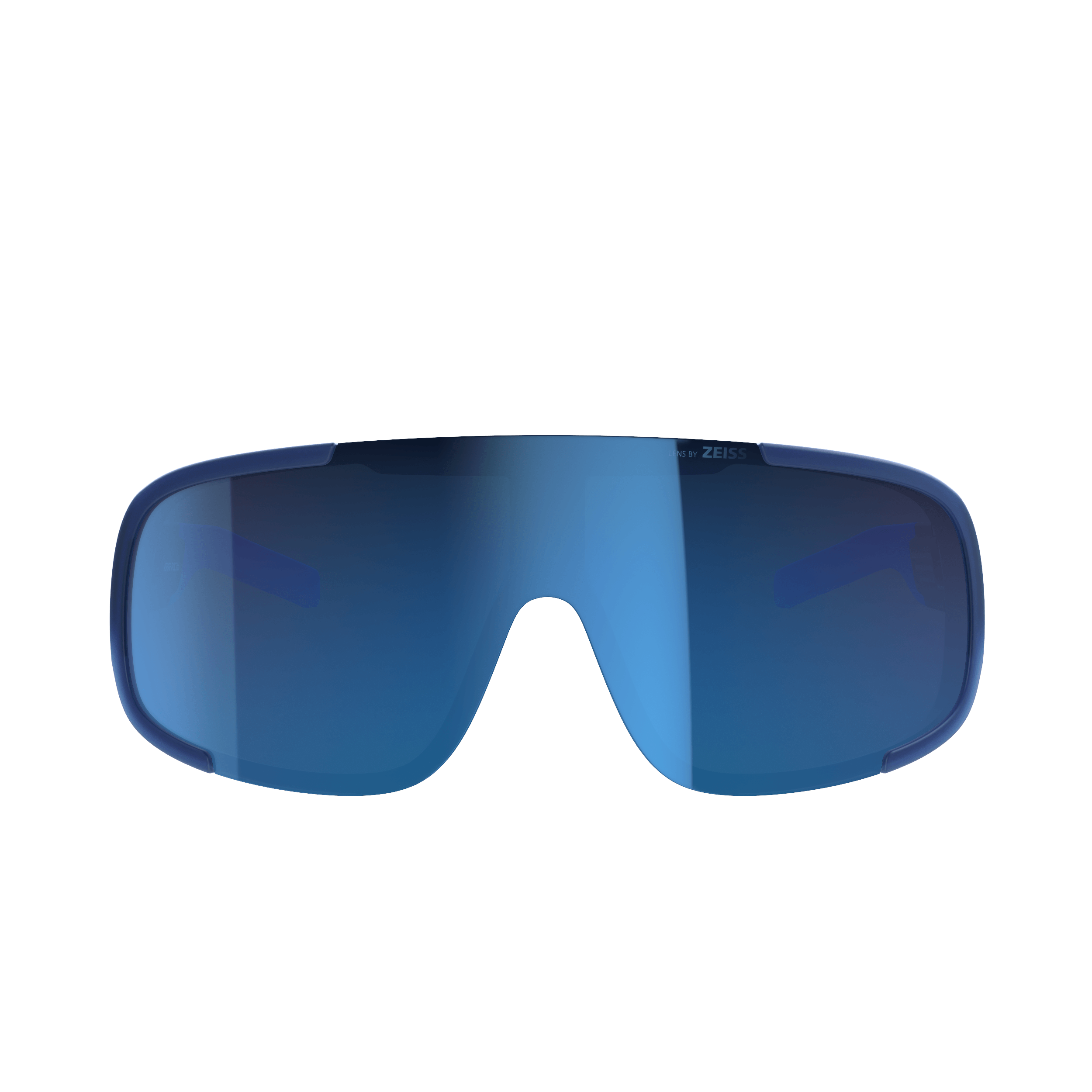 POCito Aspire Bike Sunglasses - Mountain Kids Outfitters: Lead Blue Translucent, Front View