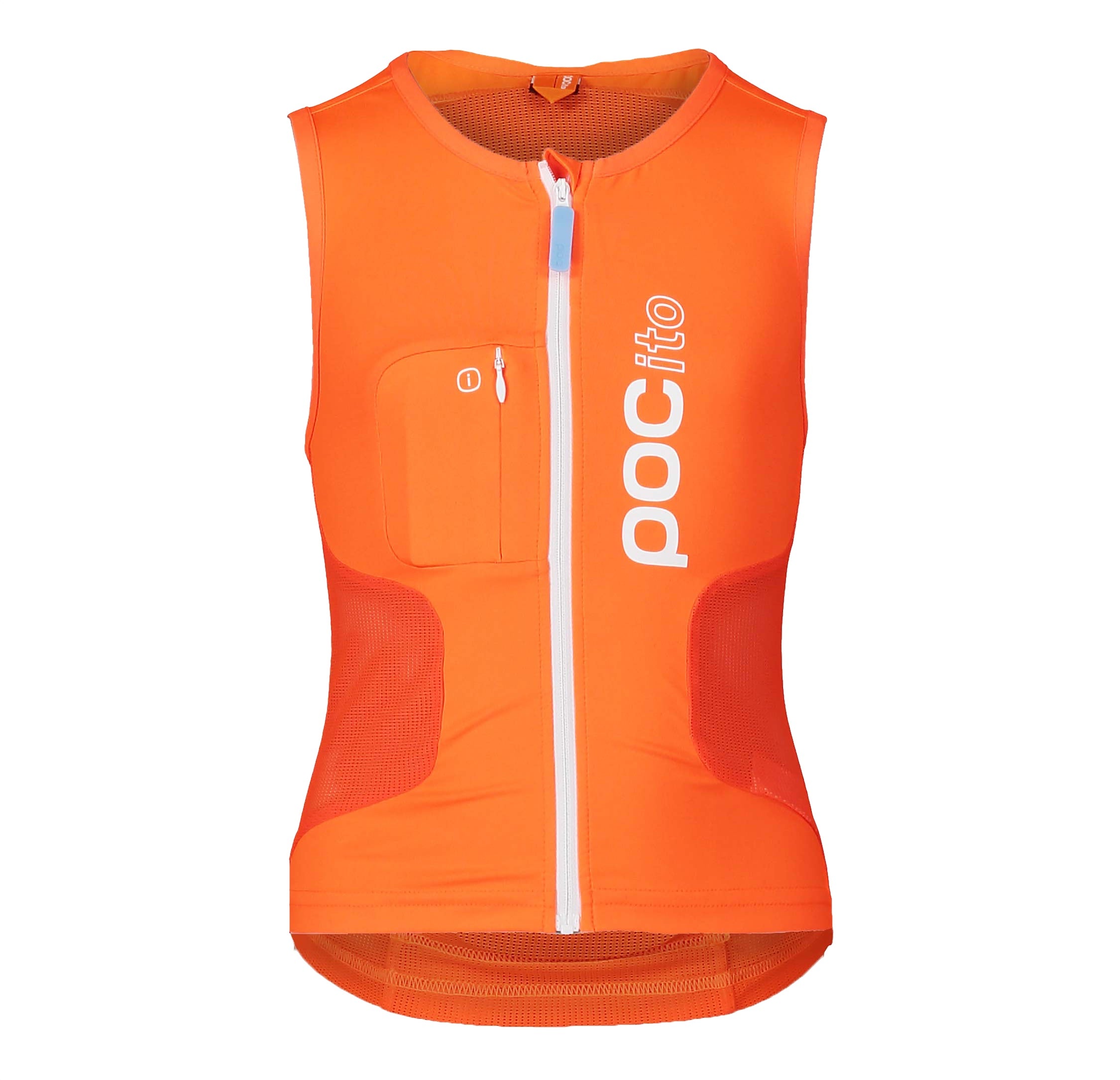 POCito VPD Air Vest - Mountain Kids Outfitters: Fluorescent Orange, Front View