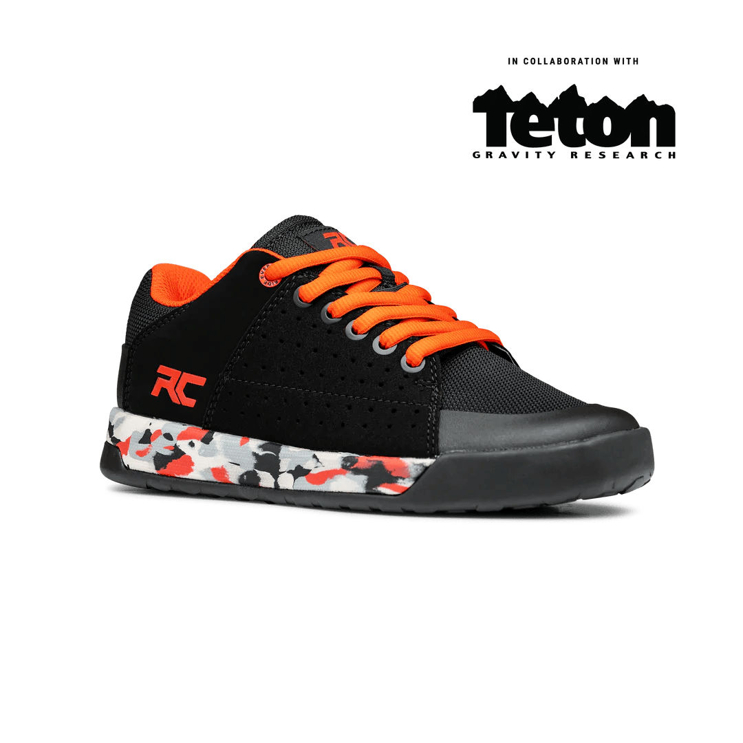 Ride Concepts Livewire LTD Youth Bike Shoes - Mountain Kids Outfitters: Vulcan Black, Side View