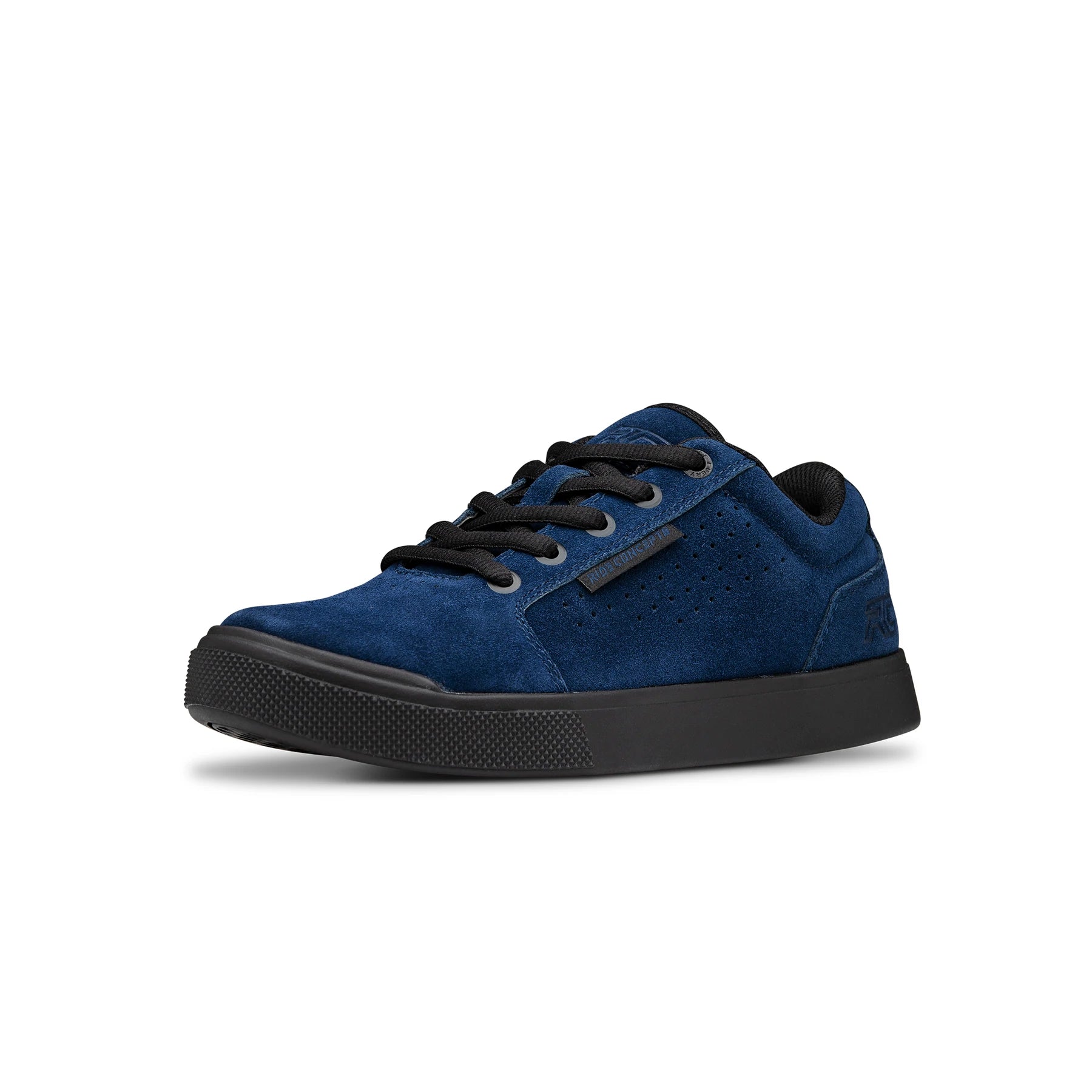 Ride Concepts Vice Youth Bike Shoes - Mountain Kids Outfitters: Midnight Blue, Front View