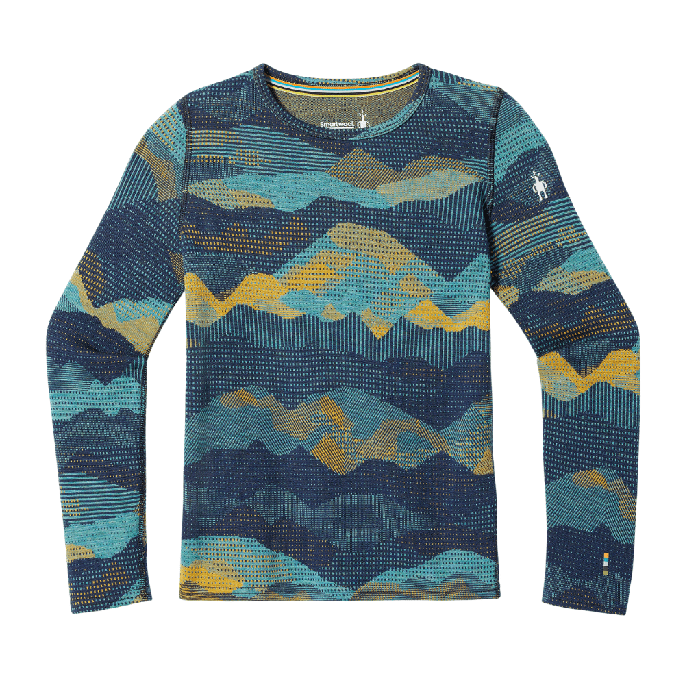 Smartwool Kids' Classic Thermal Merino Base Layer Crew - Mountain Kids Outfitters