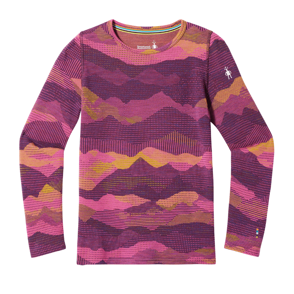 Smartwool Kids' Classic Thermal Merino Base Layer Crew - Mountain Kids Outfitters