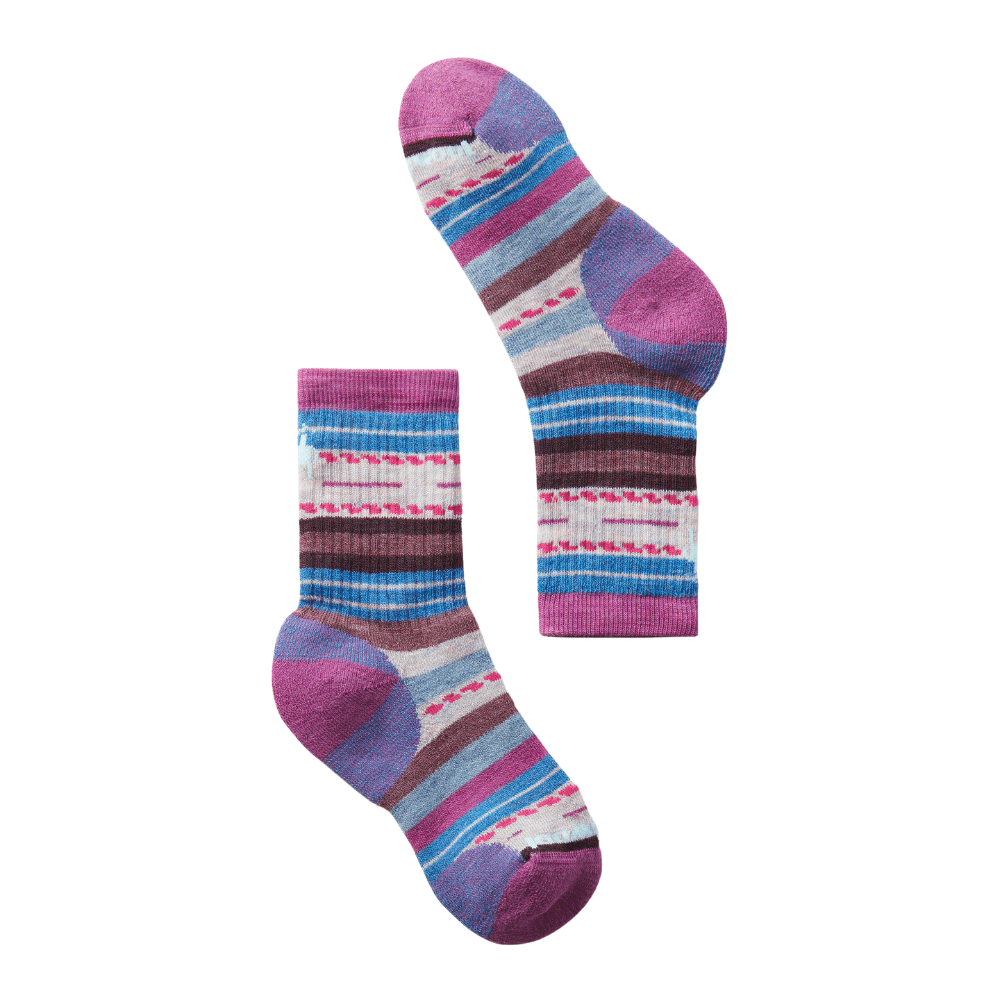 Smartwool Kids' Hike Full Cushion Margarita Crew Socks - Mountain Kids Outfitters