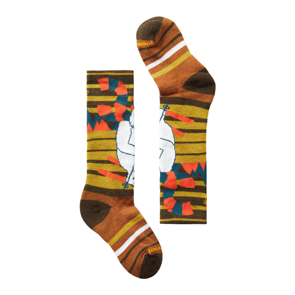 Smartwool Kids' Wintersport Yeti Pattern Ski Socks 2022 - Mountain Kids Outfitters