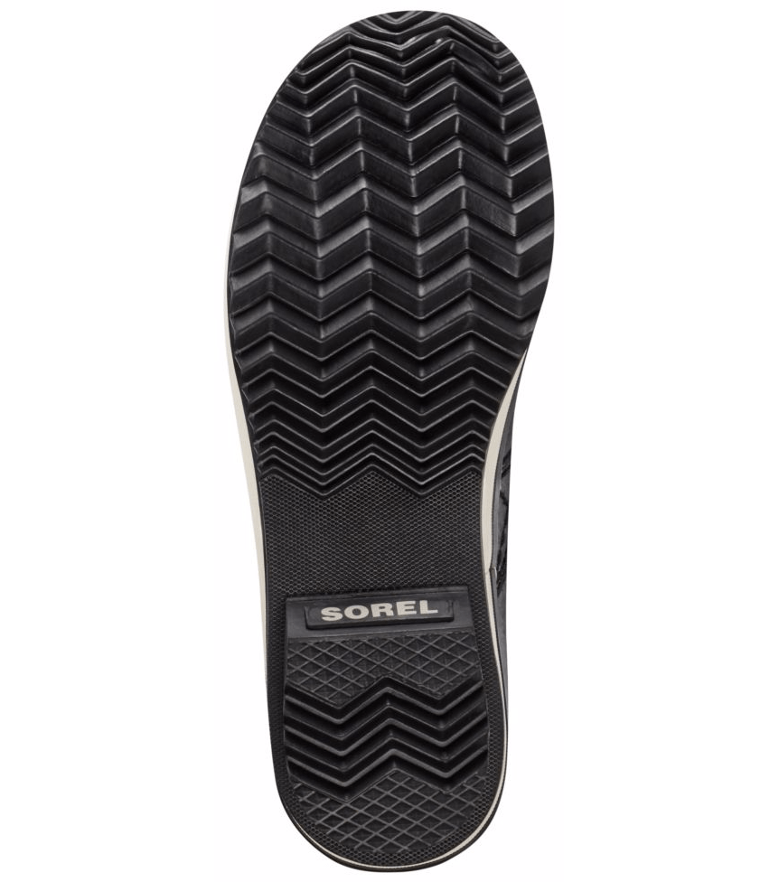 Sorel Youth Tofino II Snow Boots - Mountain Kids Outfitters - Black/Quarry Color - White Background sole area