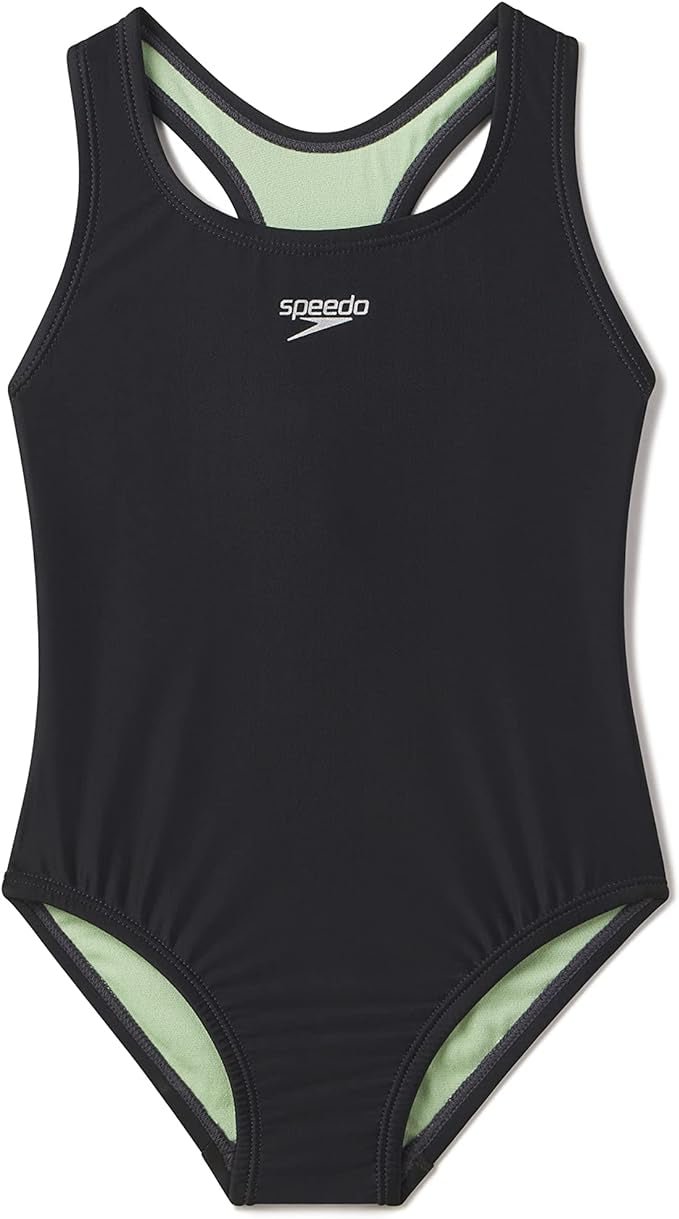 Speedo Girls Racerback One Piece Swimsuit - Mountain Kids Outfitters
