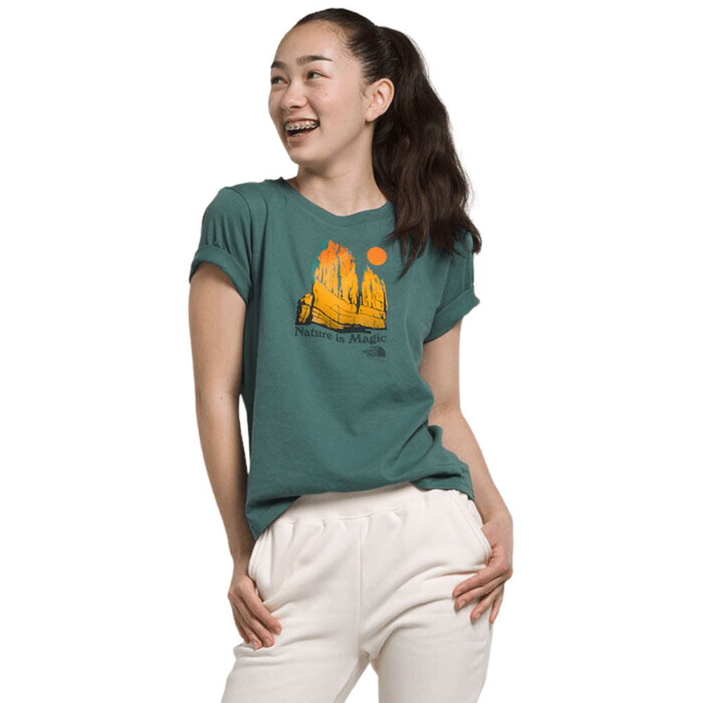 Girls north face t shirt on sale