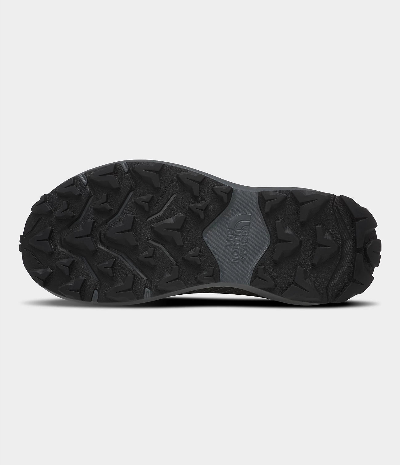 The North Face Jr Fastpack Waterproof Hiking Shoes - Mountain Kids Outfitters: TNF Black Color - White Background sole area
