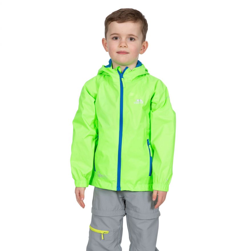 Trespass Qikpac Kids Rain Jacket - Mountain Kids Outfitters
