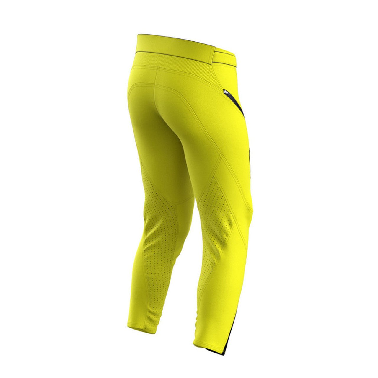 Troy Lee Youth Sprint Pants 2023 - Mountain Kids Outfitters: Mono Flo Yellow, Back View