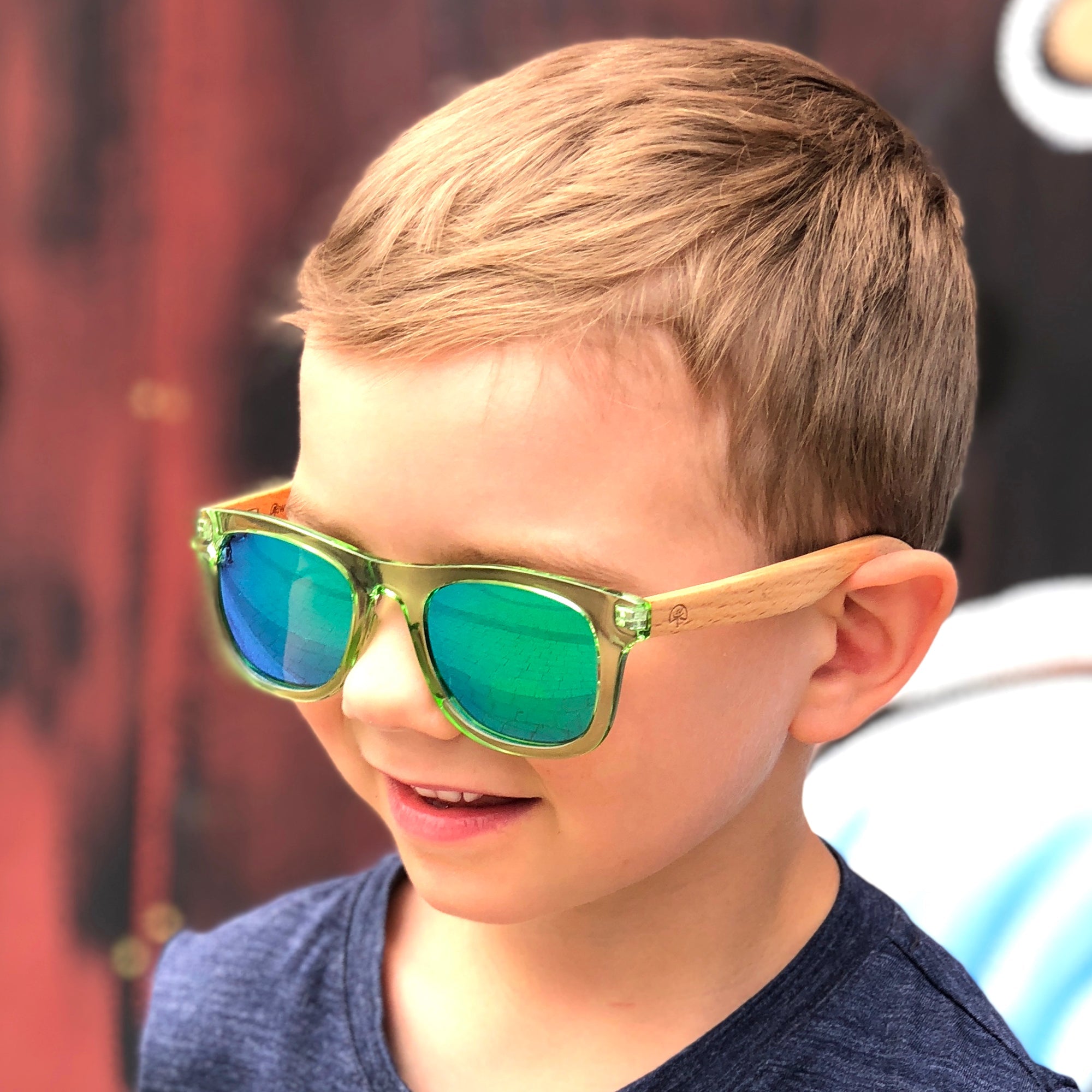 Wildwood Kids Beech Wood Polarized Sunglasses - Mountain Kids Canada