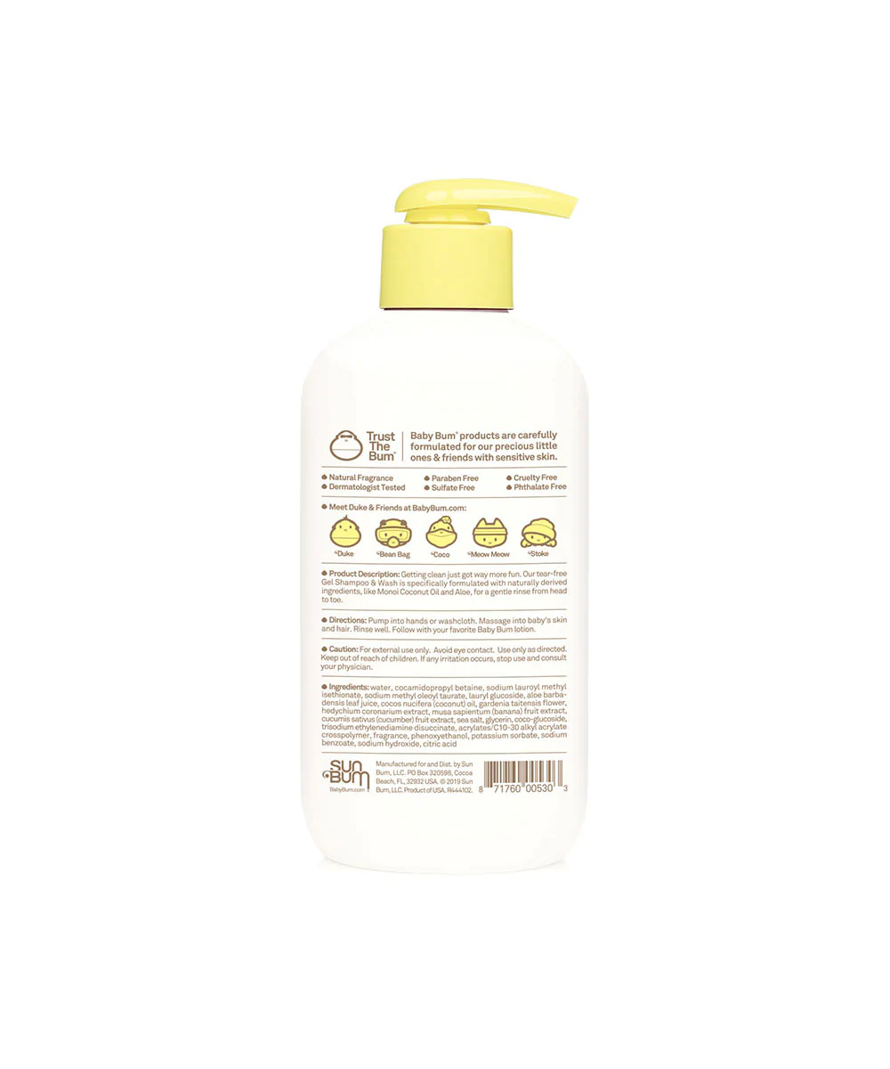 Baby Bum Shampoo & Wash Gel