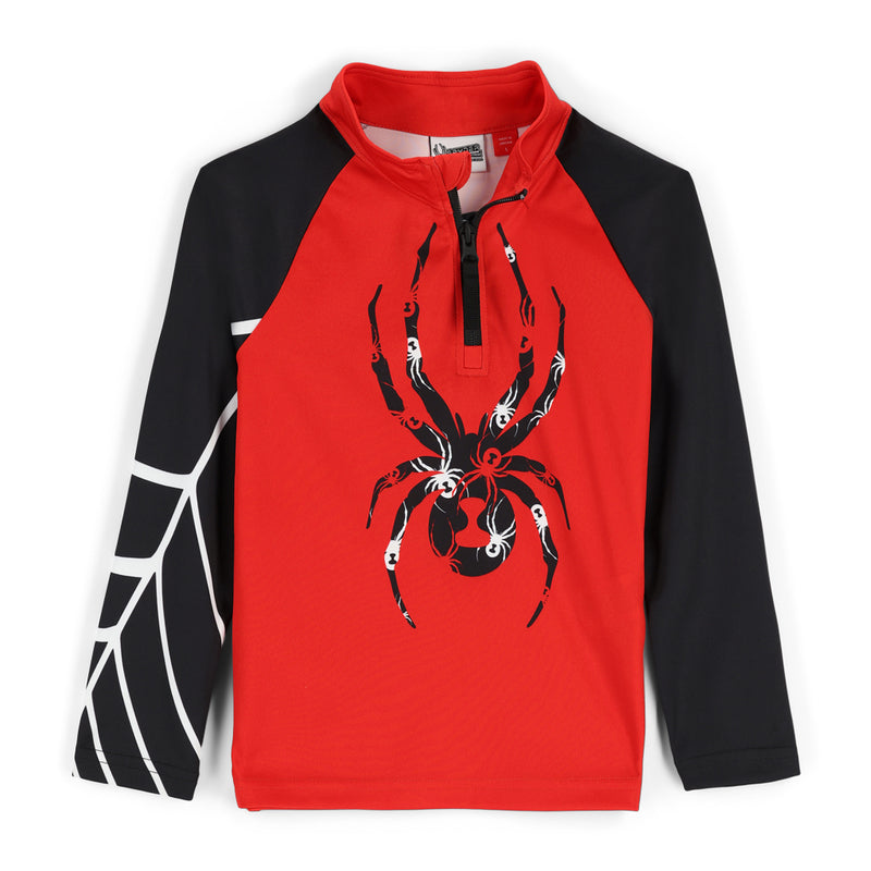 Spyder Mini Boys' Bug Half Zip T-Neck
