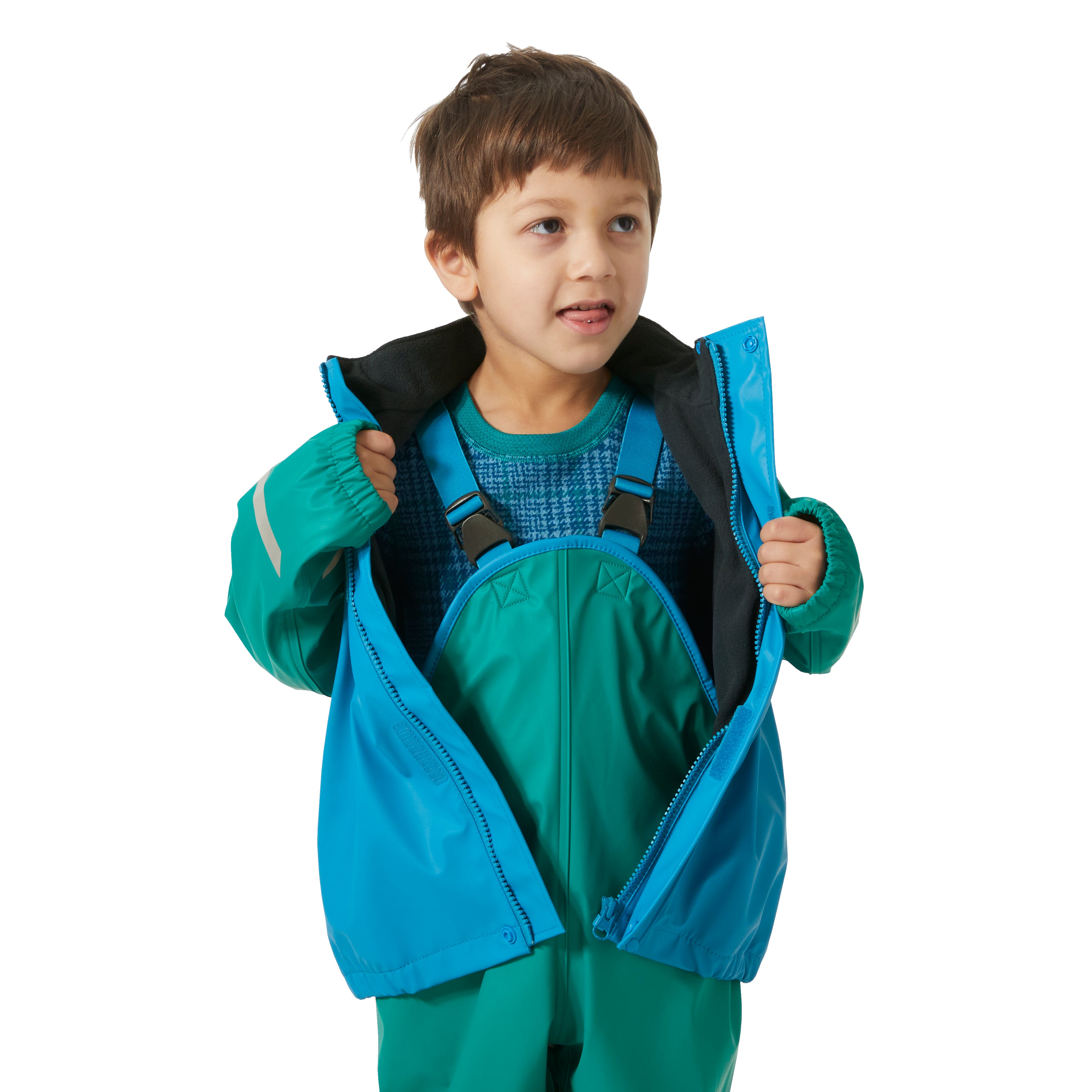 Helly Hansen Kids Bergen Fleece-Lined Rain Set 2.0