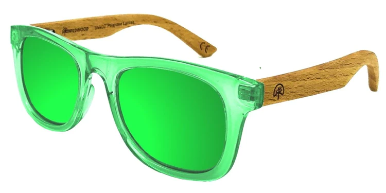 Wildwood Kids Beech Wood Polarized Sunglasses
