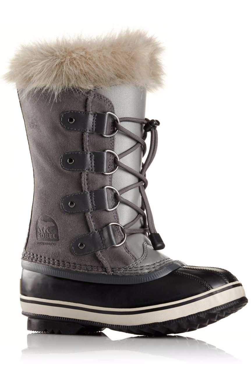 Sorel Youth Joan of Arctic Winter Boots Omega Taupe Gum 3