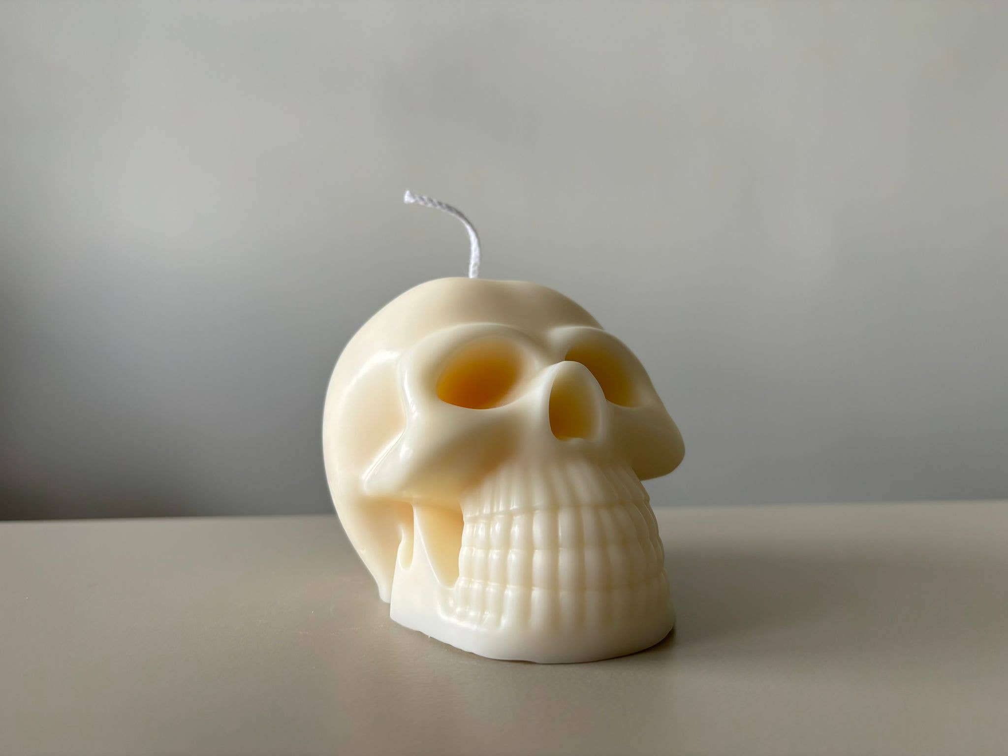 Skull Halloween Soy Candle