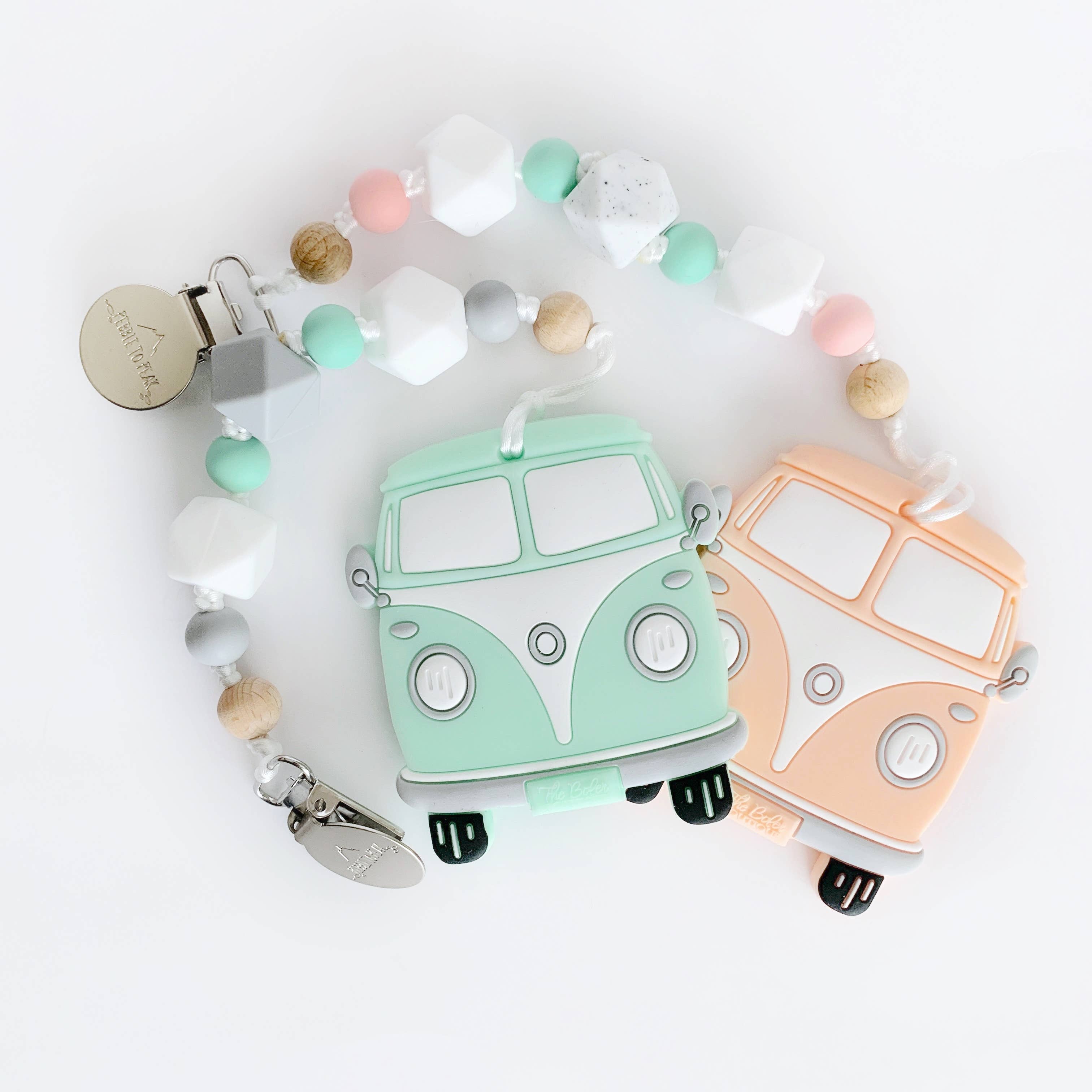 Vintage VW Van Teether W/Clip