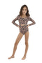 Malai Sun-Kissed Panther Amaya One Piece Swimsuit
