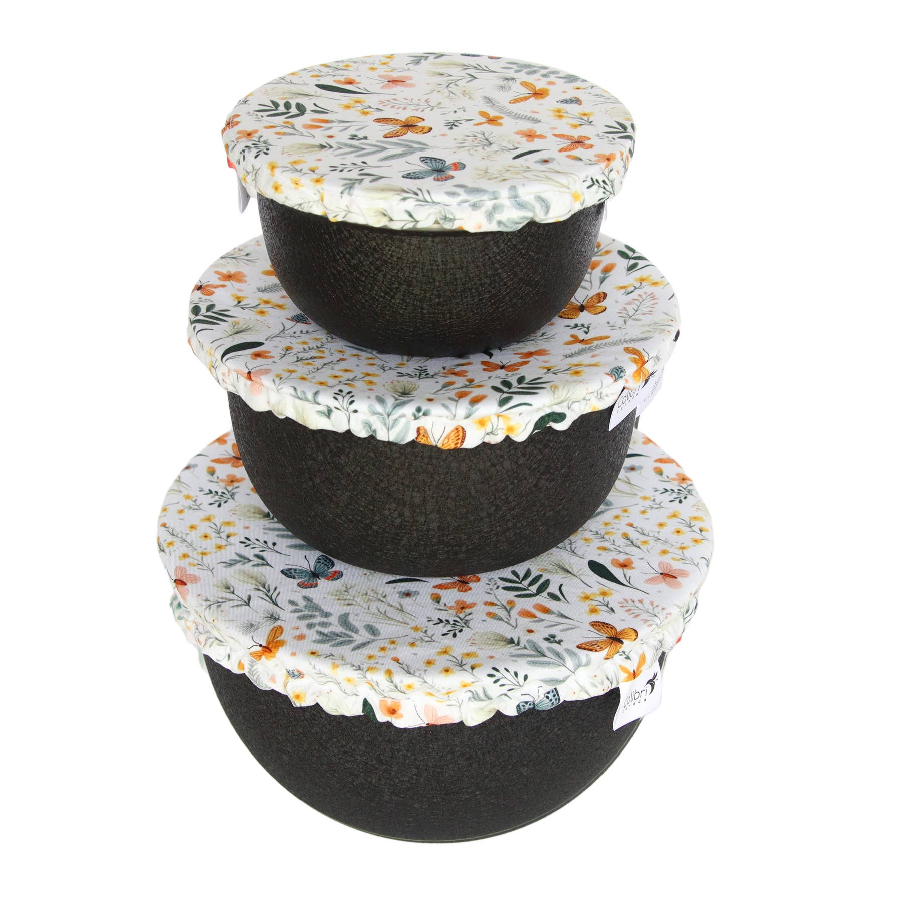 Bowl Covers - Set Butterfly Garden