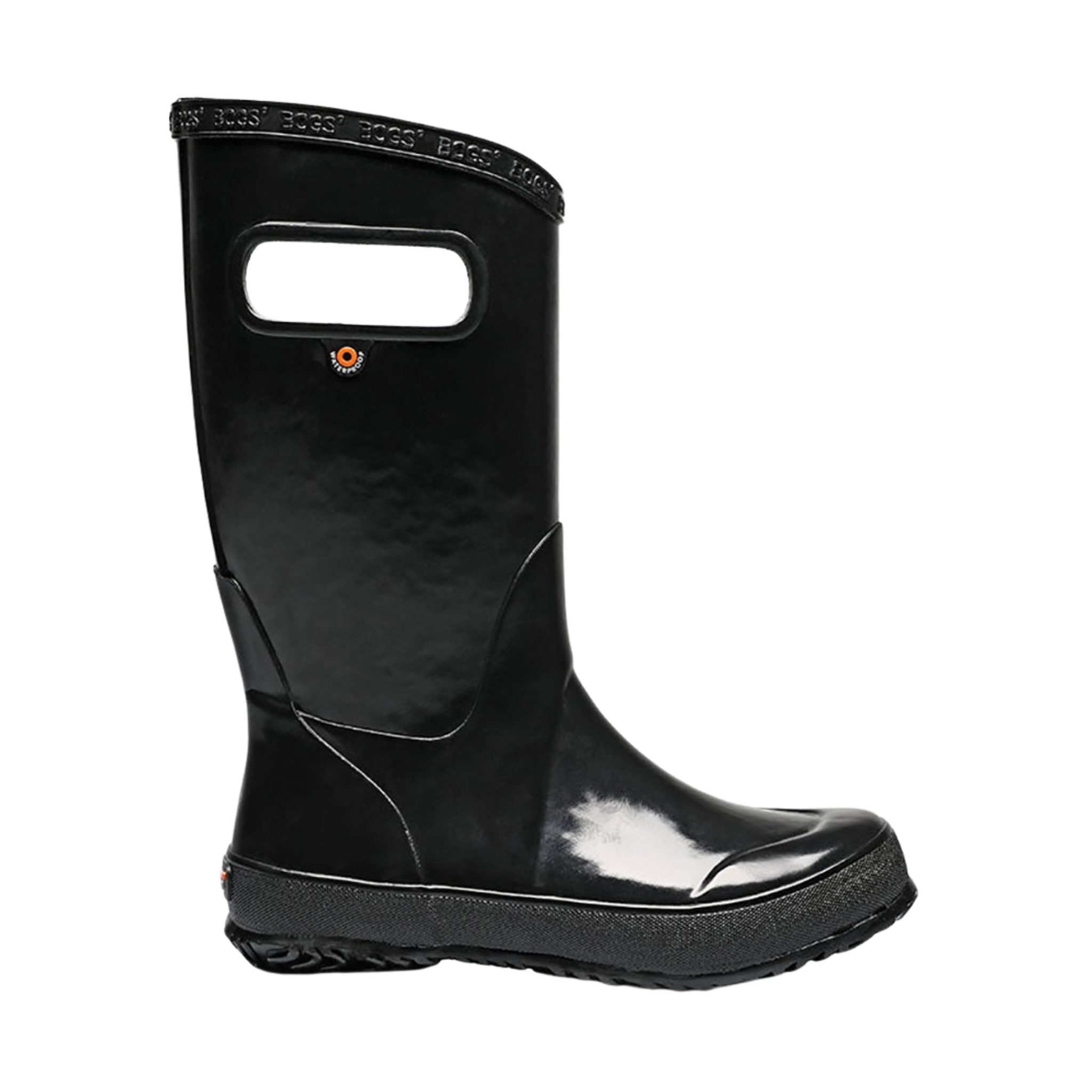 BOGS waterproof rain boots in Black Design for kids in Whistler