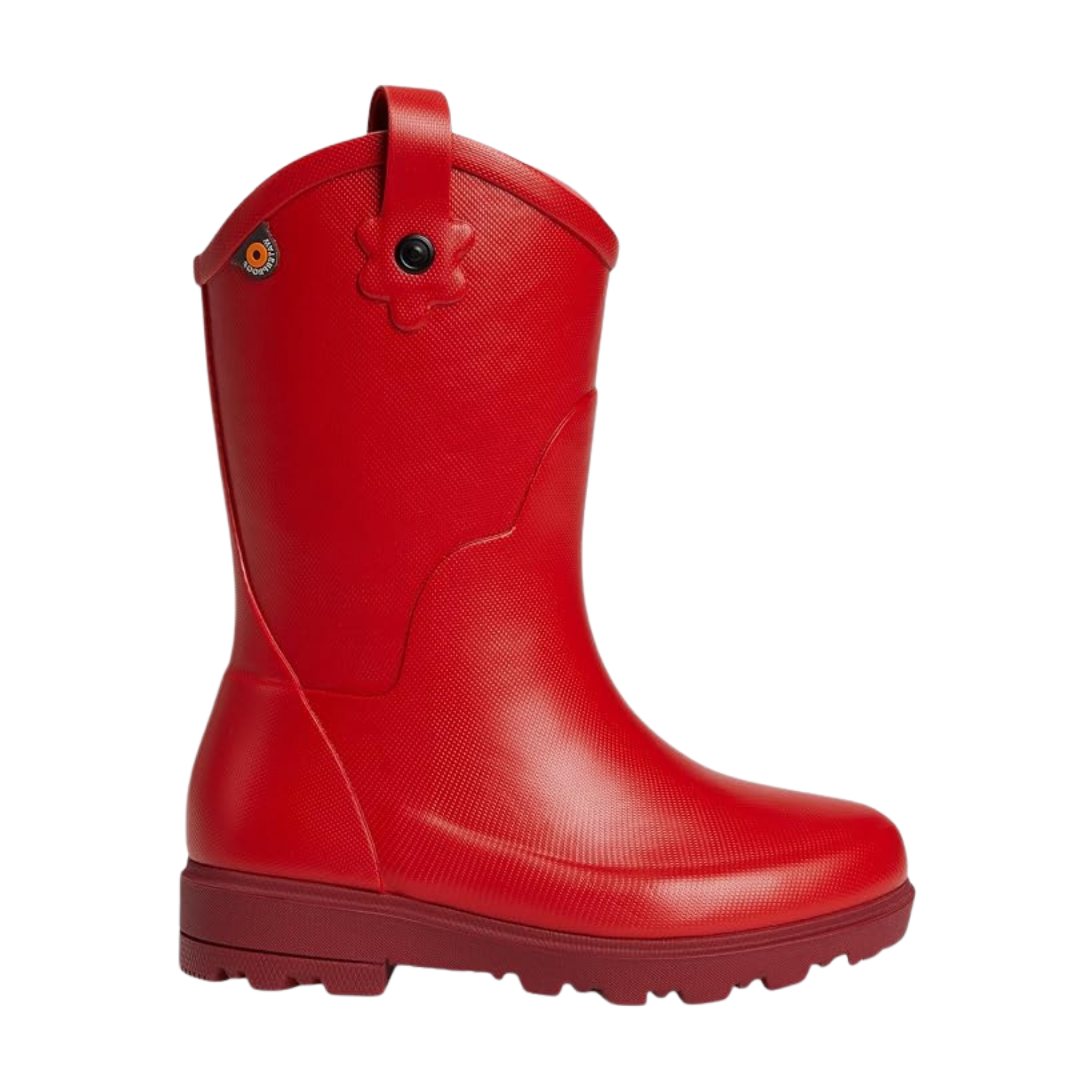BOGS Lil Jolene Western waterproof rain boots for kids in Whistler