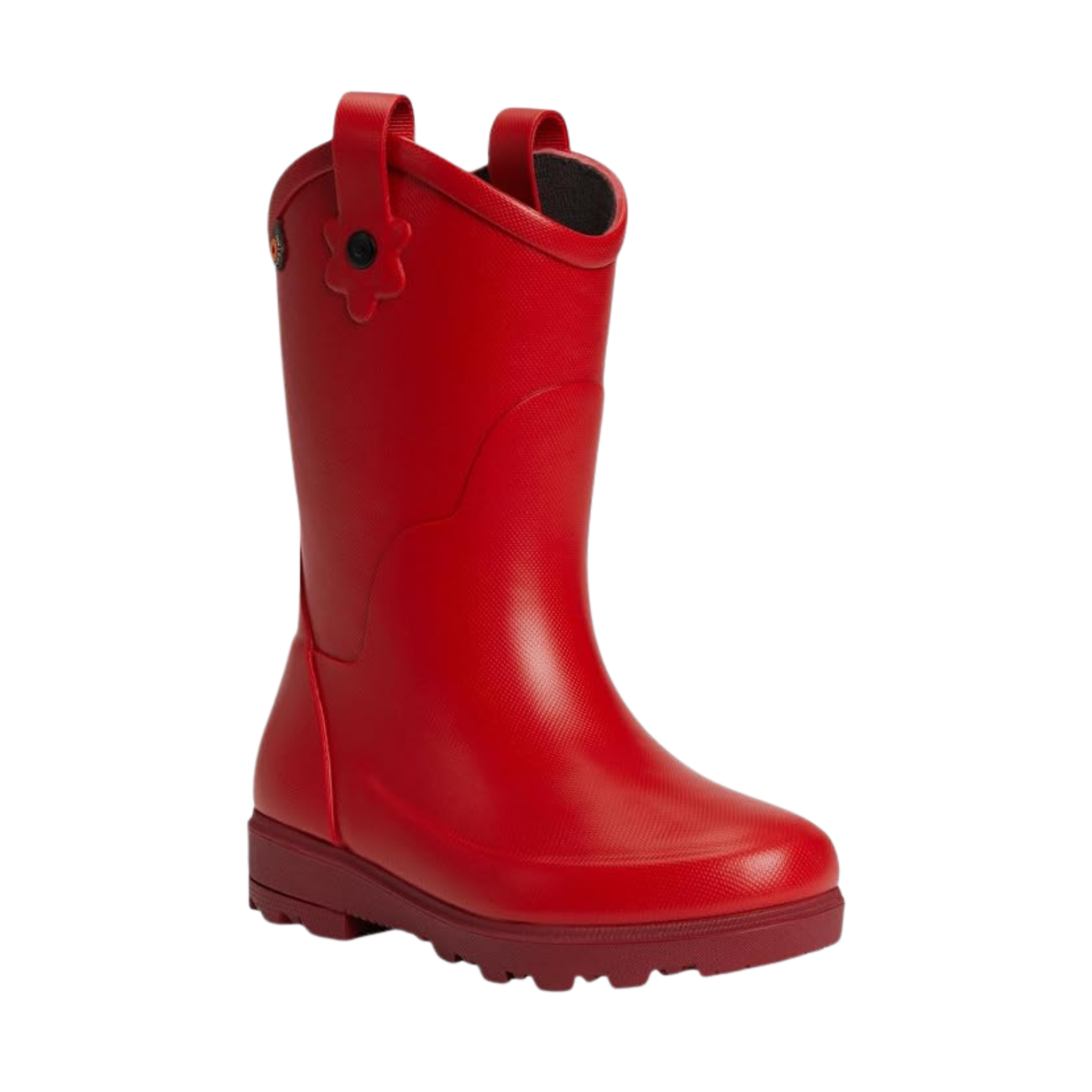 Front view of BOGS Lil Jolene Western rain boots
