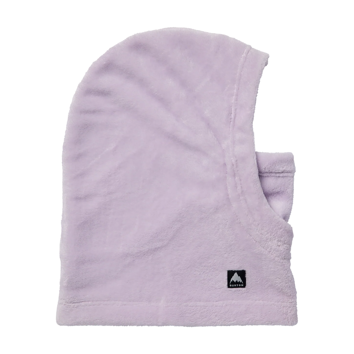 Burton Kids Cora Over The Helmet Hood in Moondust Purple with ultra-soft 100% recycled polyester DRYRIDE Thermex shaggy fleece
