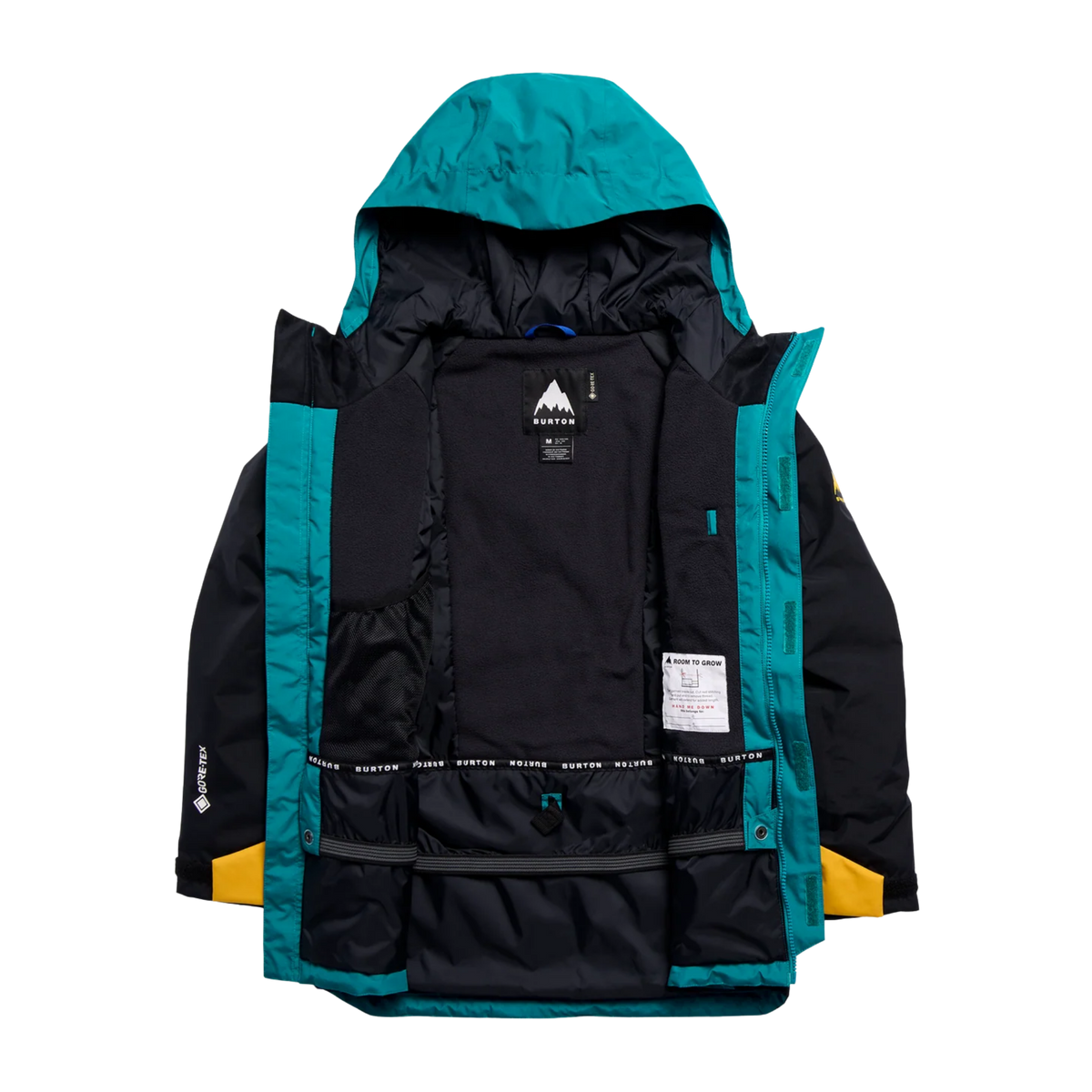 Burton Kids GORE-TEX Powline Jacket low-bulk Thermacore insulation providing full-body warmth with freedom of movement