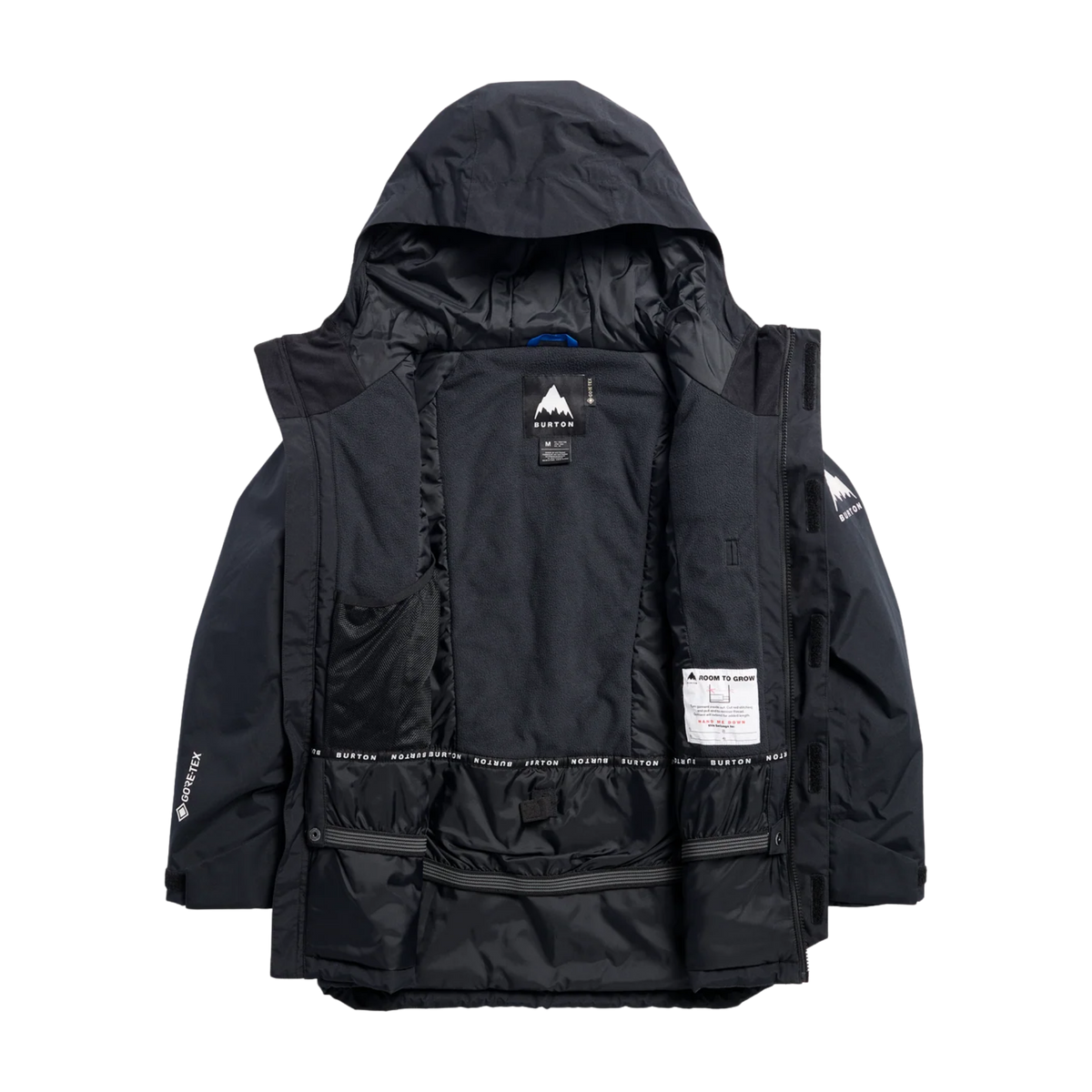 Burton Kids GORE-TEX Powline Jacket low-bulk Thermacore insulation providing full-body warmth with freedom of movement