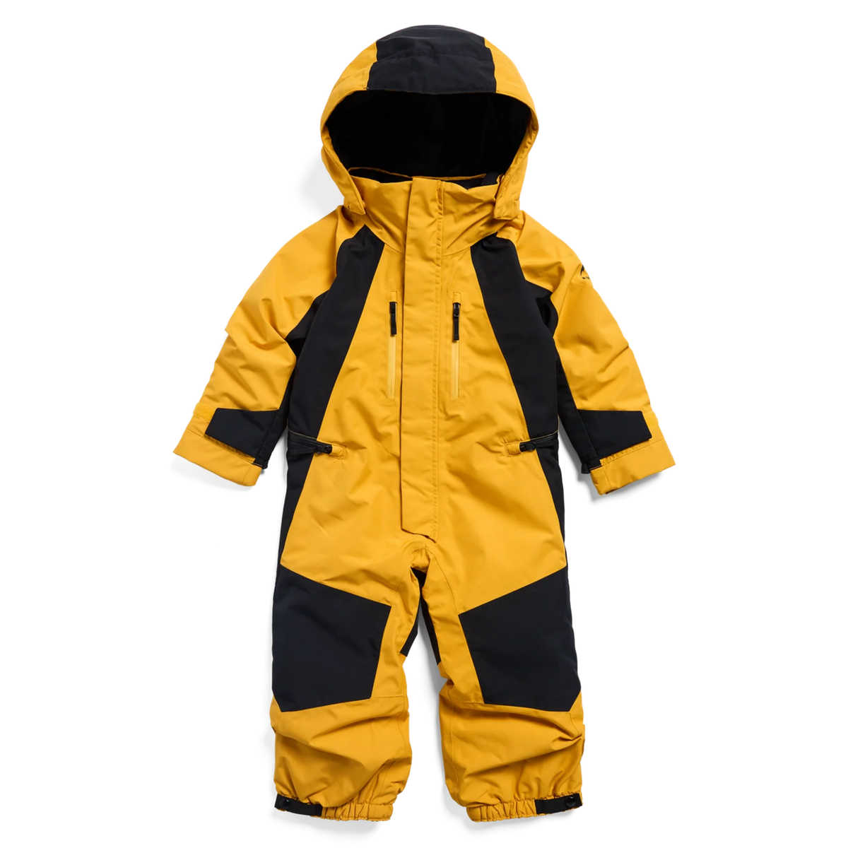 Burton Toddler GORE-TEX Outbeam One Piece in Goldenrod / True Black with waterproof GORE-TEX 2-layer protection, ThermacoreECO insulation and Room-To-Grow system