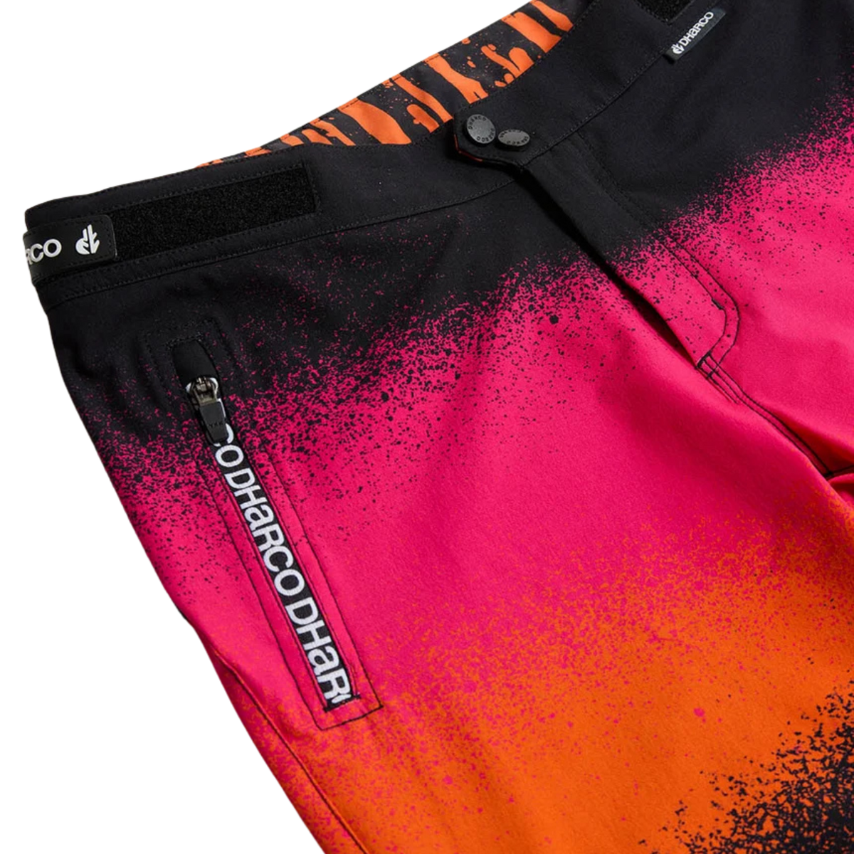 DHaRCO Youth Gravity Pants in Black Snake design with 95% nylon 5% spandex bluesign approved 4-way stretch fabric and water-resistant finish