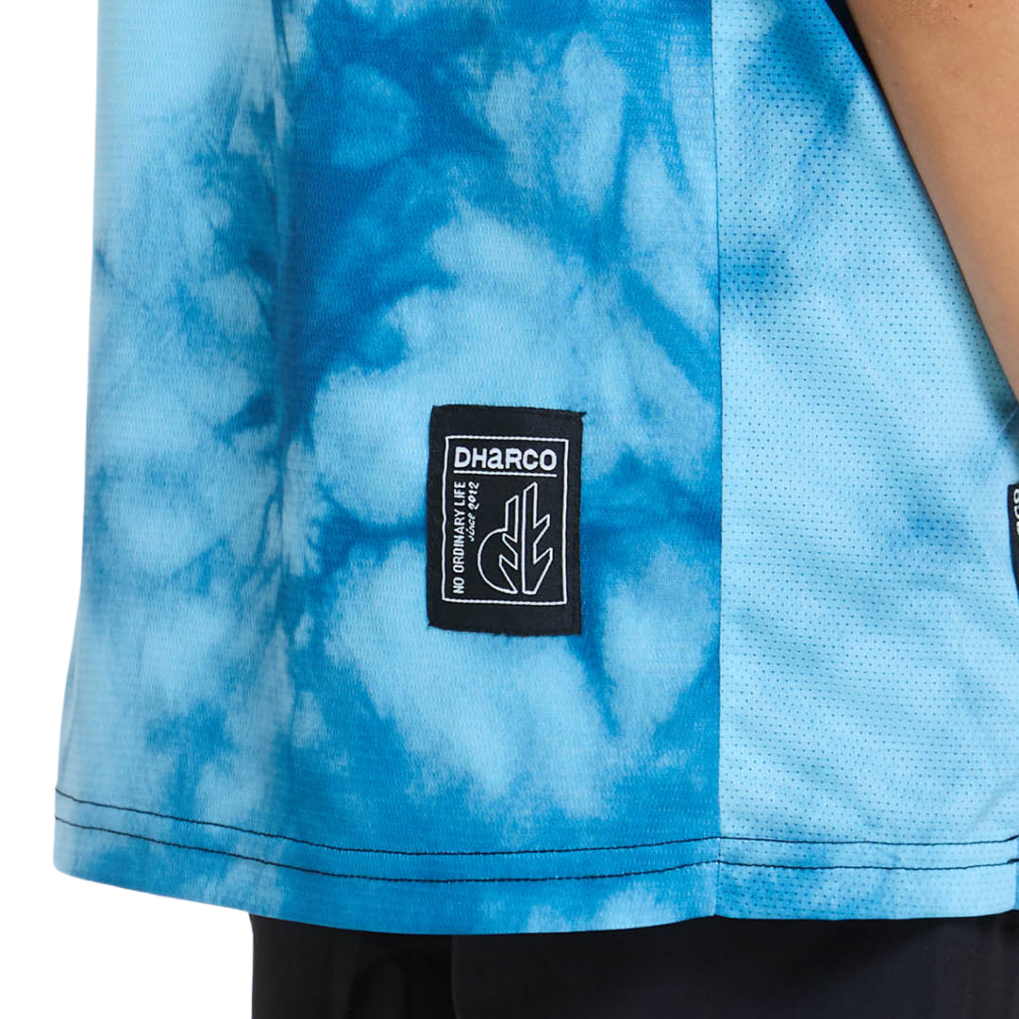 DHaRCO Youth Short Sleeve Jersey in Nevermind design with 100% recycled quick-drying and moisture-wicking performance fabric