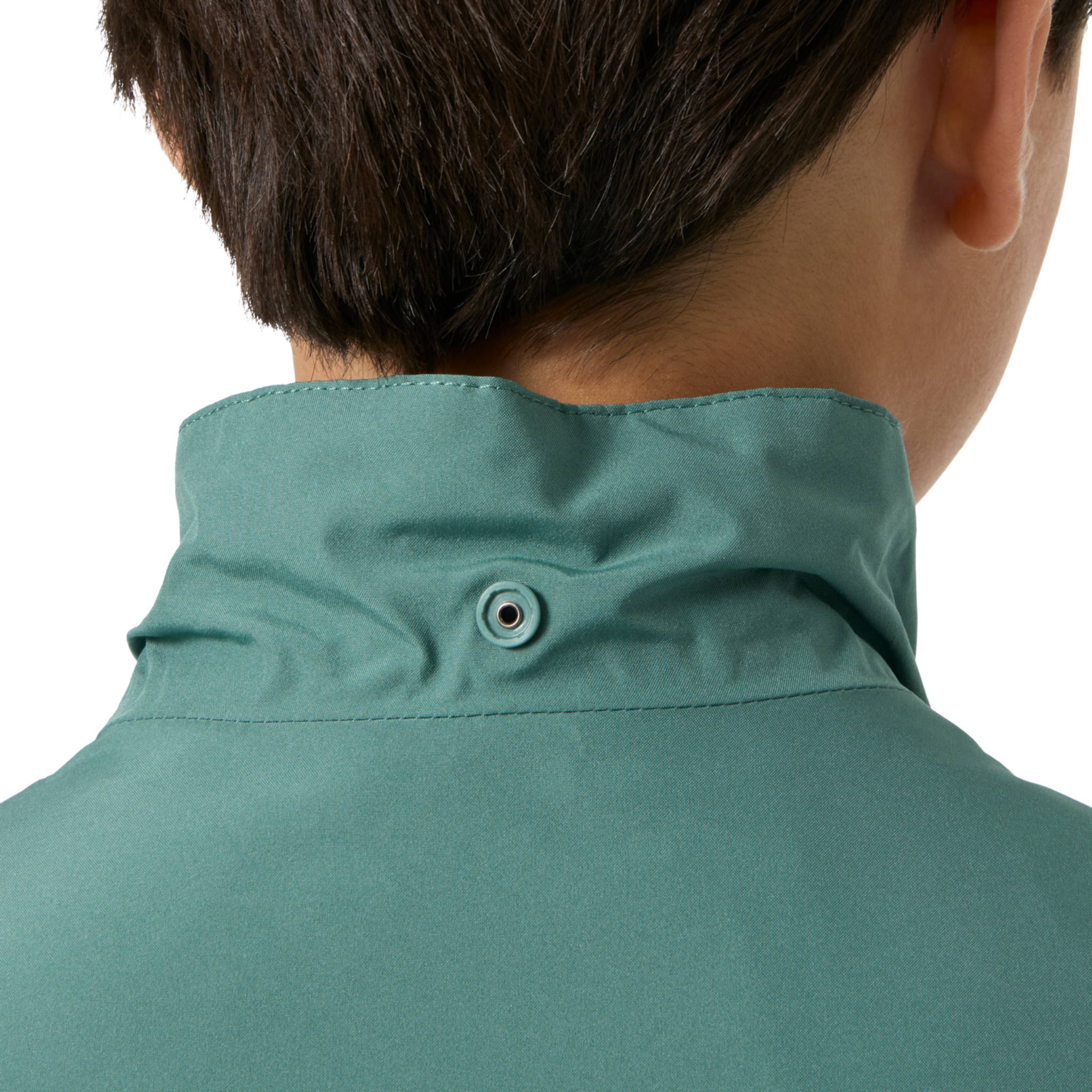 Helly Hansen Juniors Koster Rain Jacket in Opal with lightweight breathable waterproof and windproof outer fabric